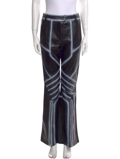 STAND STUDIO Leather Wide Leg Pants