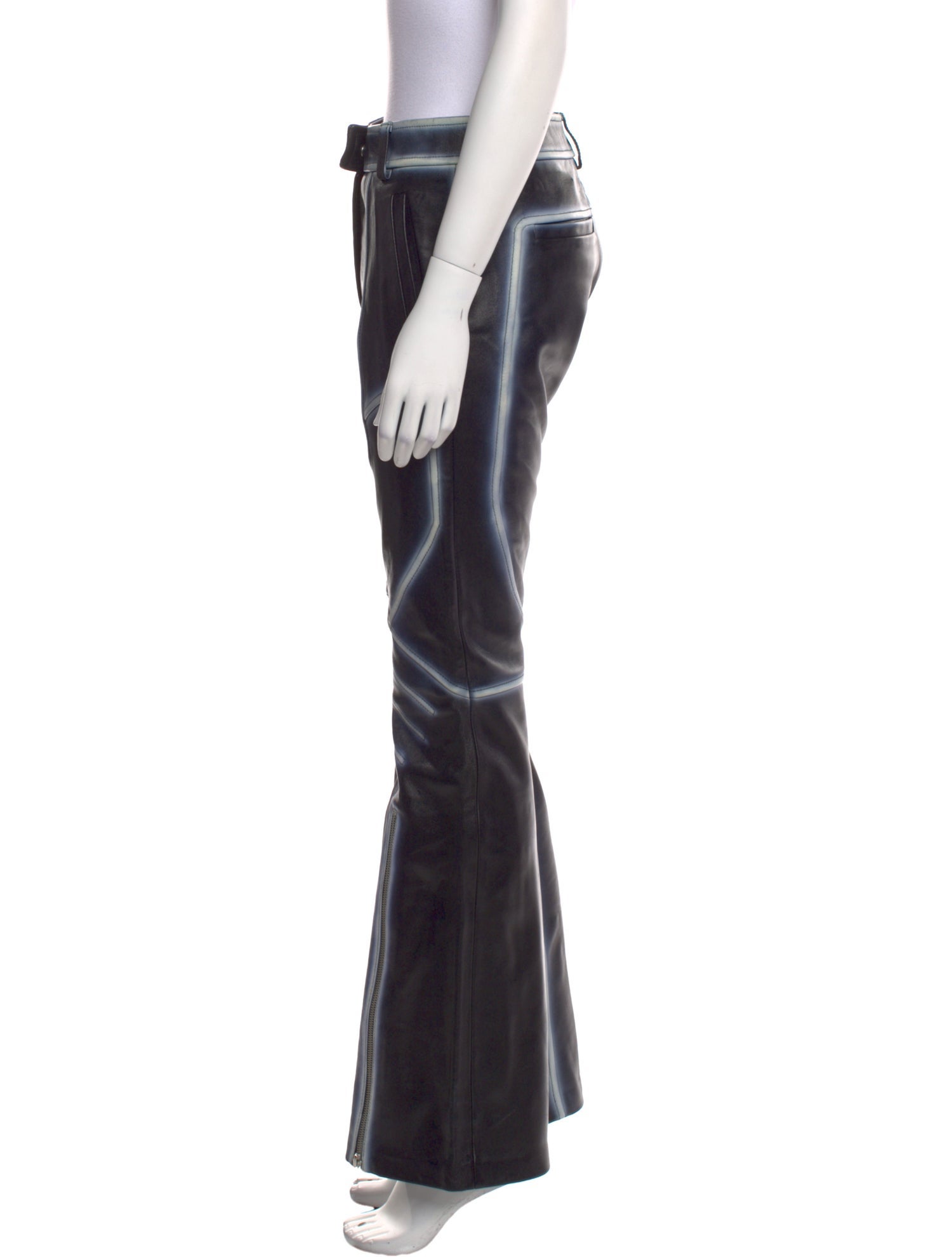STAND STUDIO Leather Wide Leg Pants
