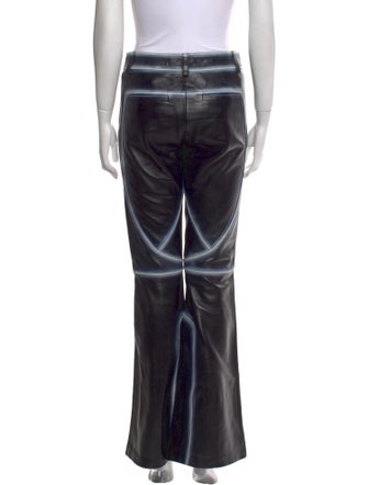 STAND STUDIO Leather Wide Leg Pants