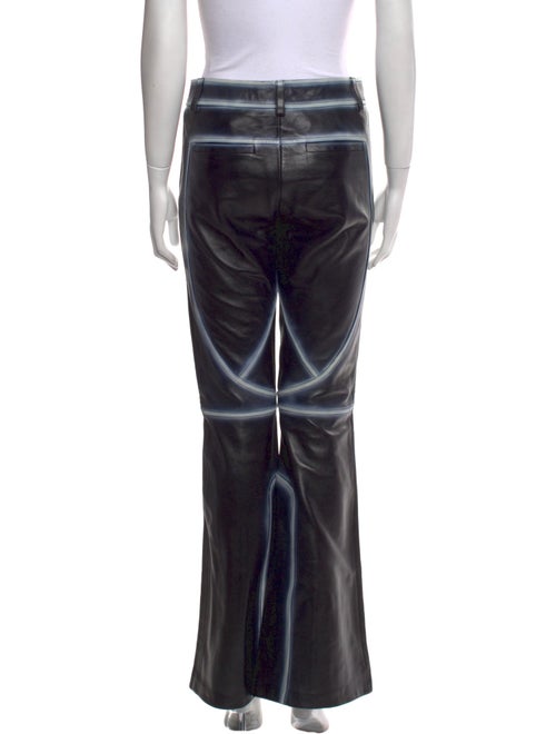 STAND STUDIO Leather Wide Leg Pants