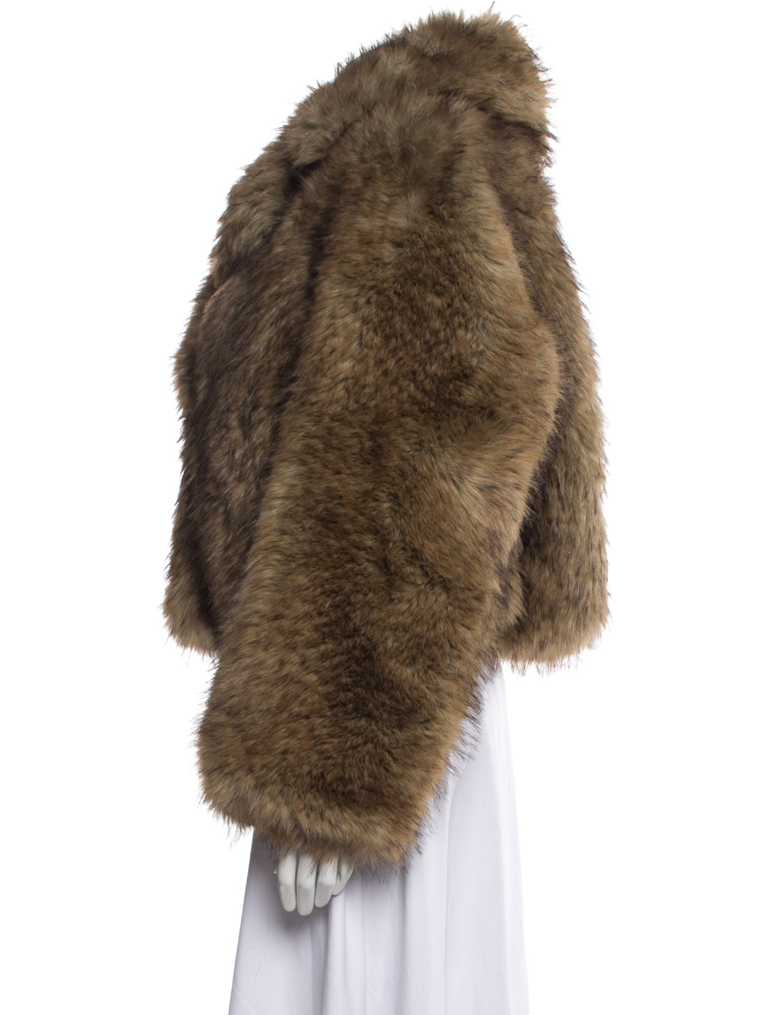 STAND STUDIO Faux Fur Faux Fur Jacket w/ Tags