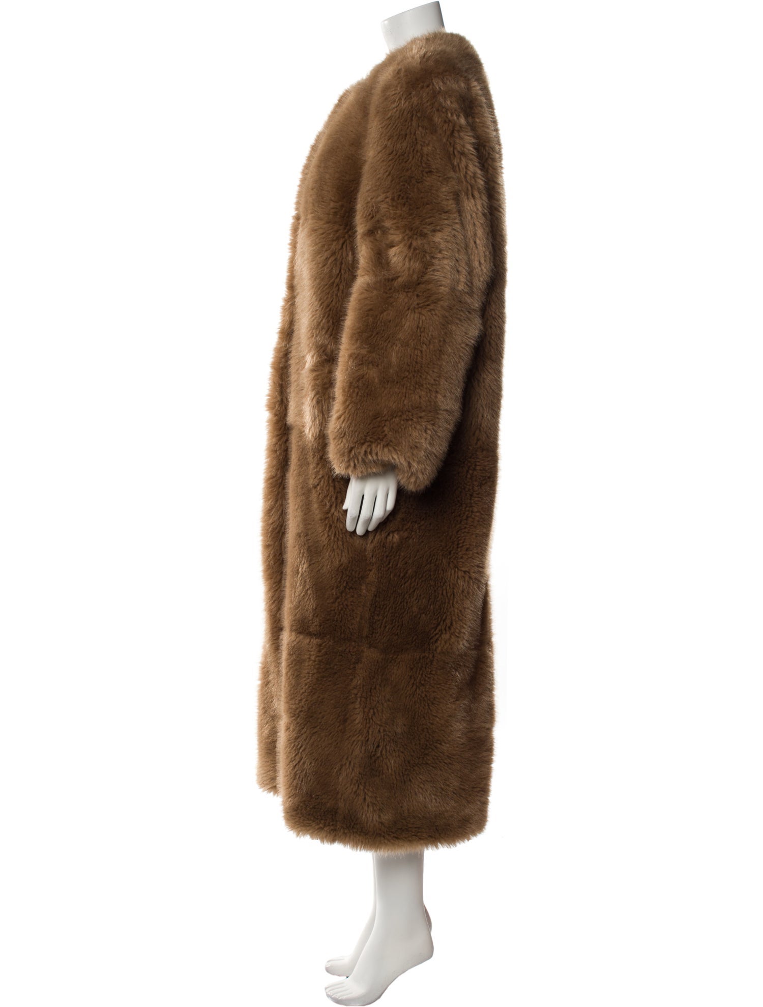 STAND STUDIO Faux Fur Faux Fur Coat w/ Tags