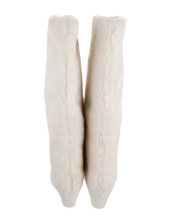STAND STUDIO Faux Fur Boots