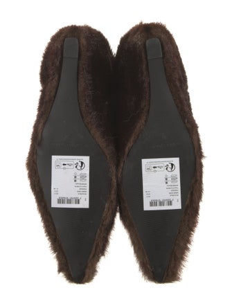 STAND STUDIO Faux Fur Printed Boots