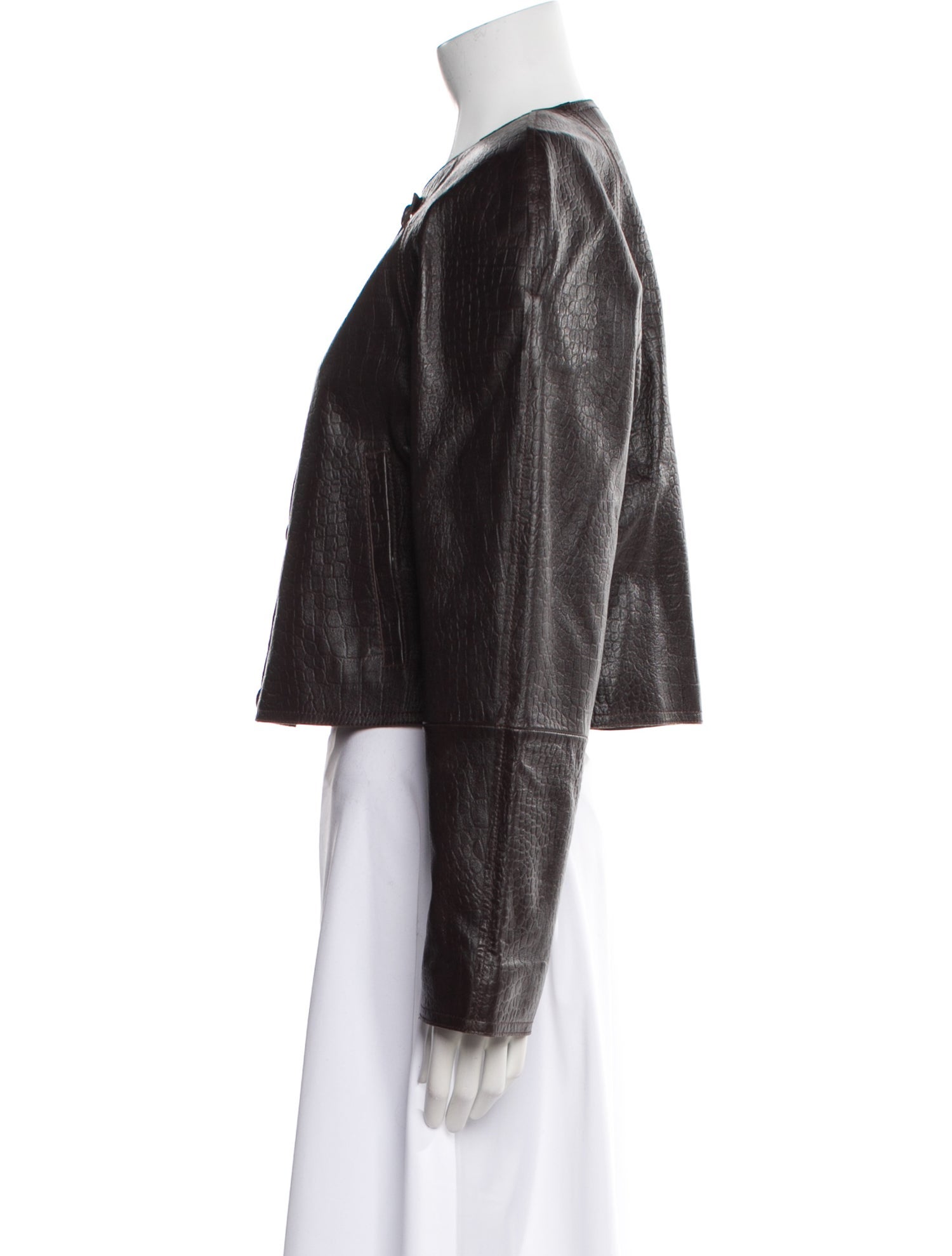 STAND STUDIO Lamb Leather Faux Fur Jacket w/ Tags