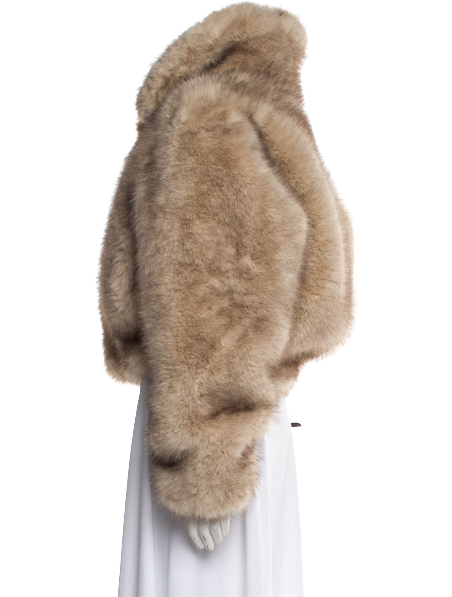 STAND STUDIO Faux Fur Jacket