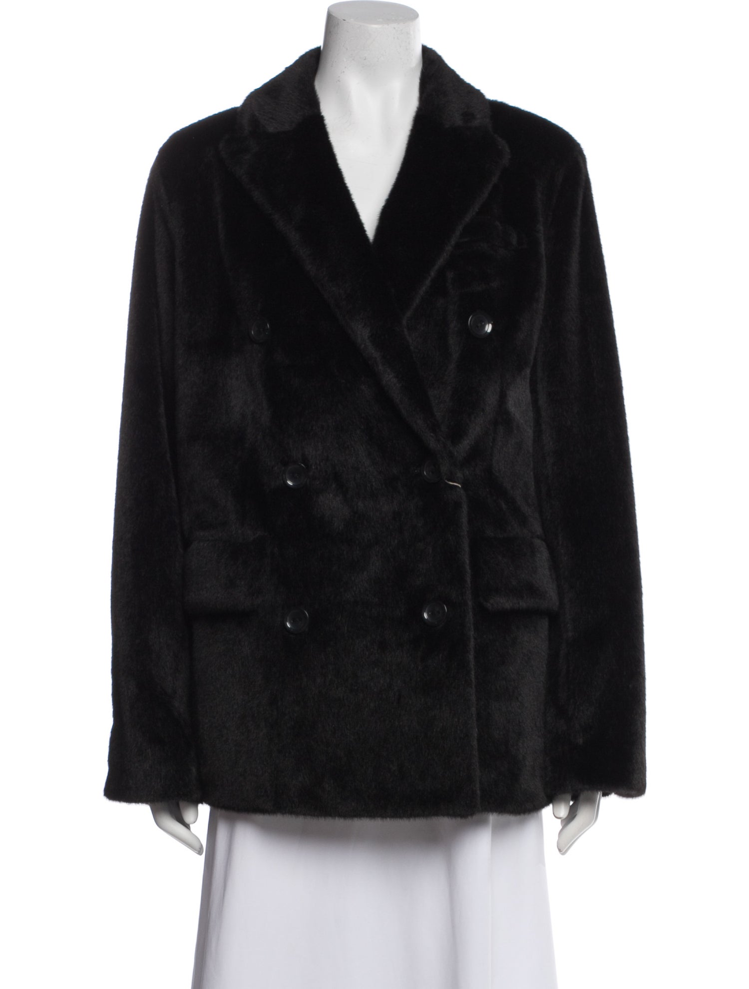 STAND STUDIO Faux Fur Coat