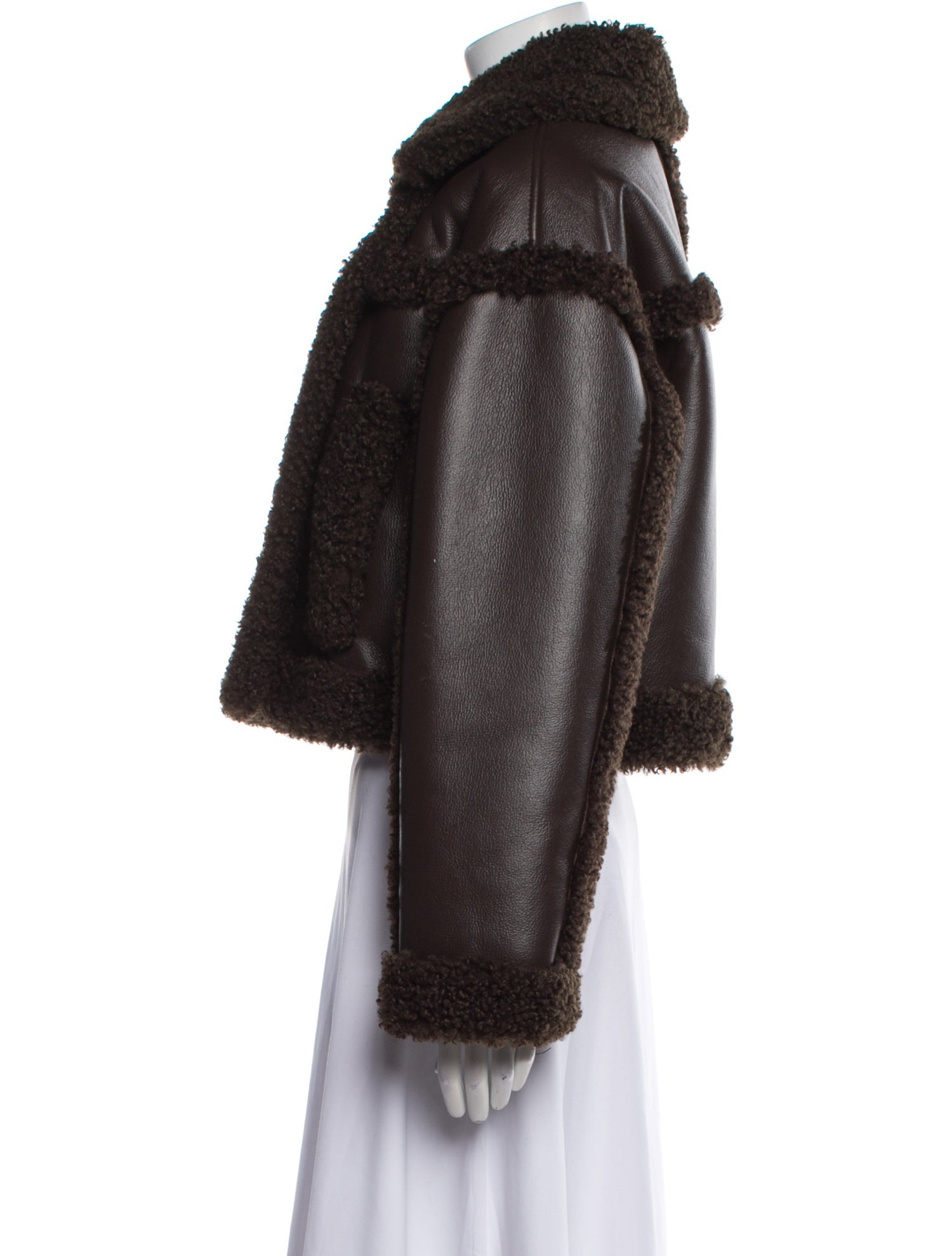 STAND STUDIO Faux Fur Jacket