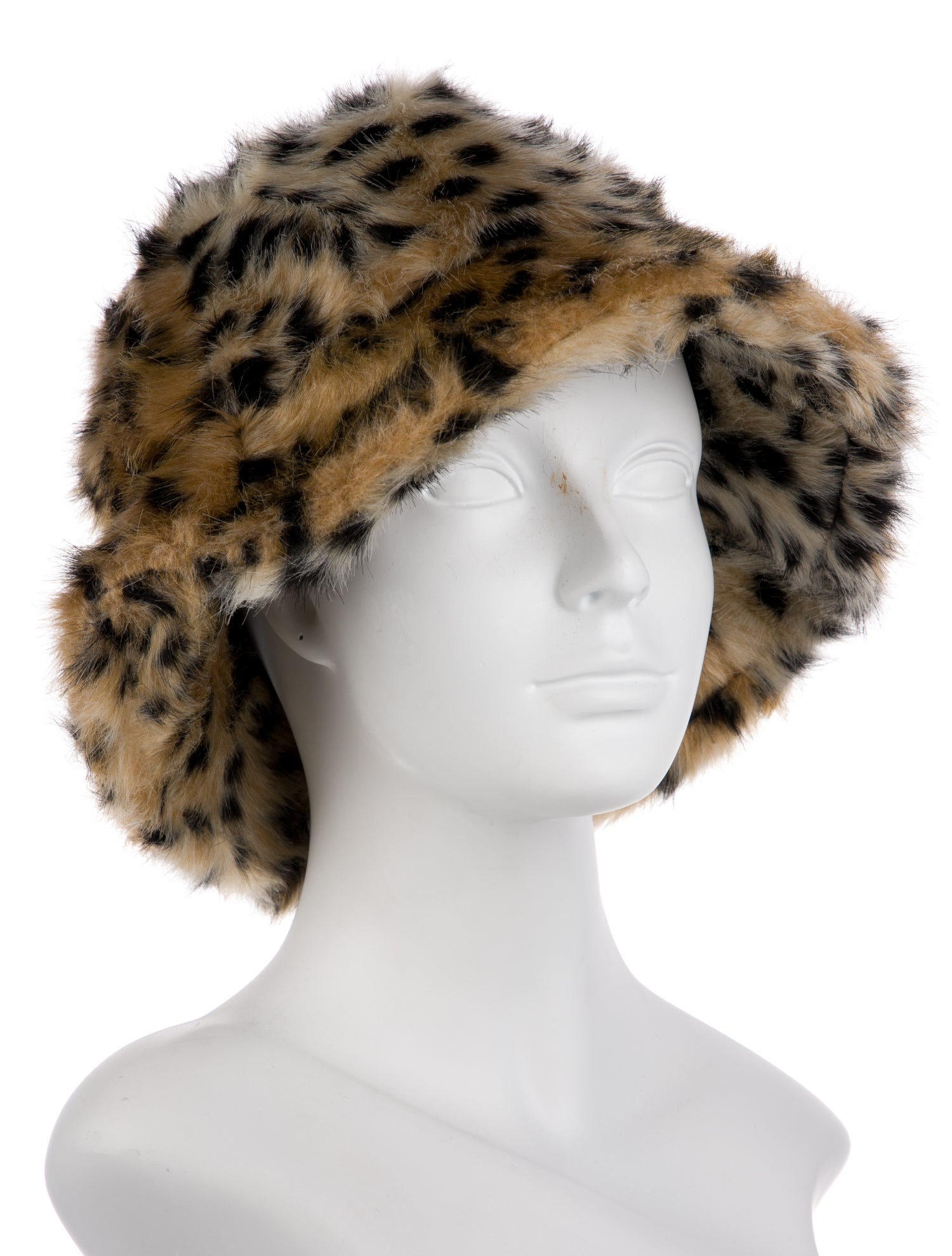STAND STUDIO Faux Fur Bucket Hat