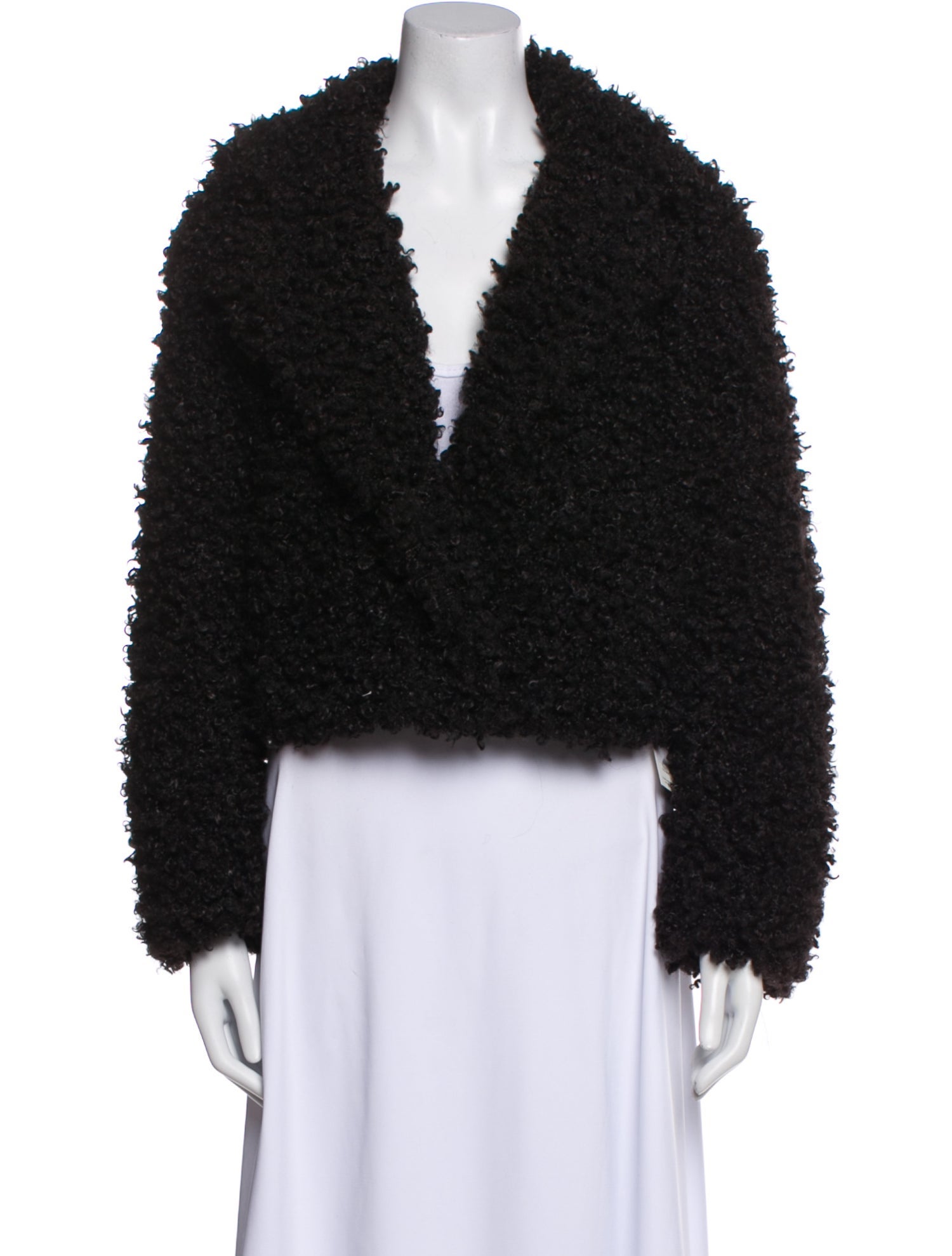 STAND STUDIO Faux Fur Jacket