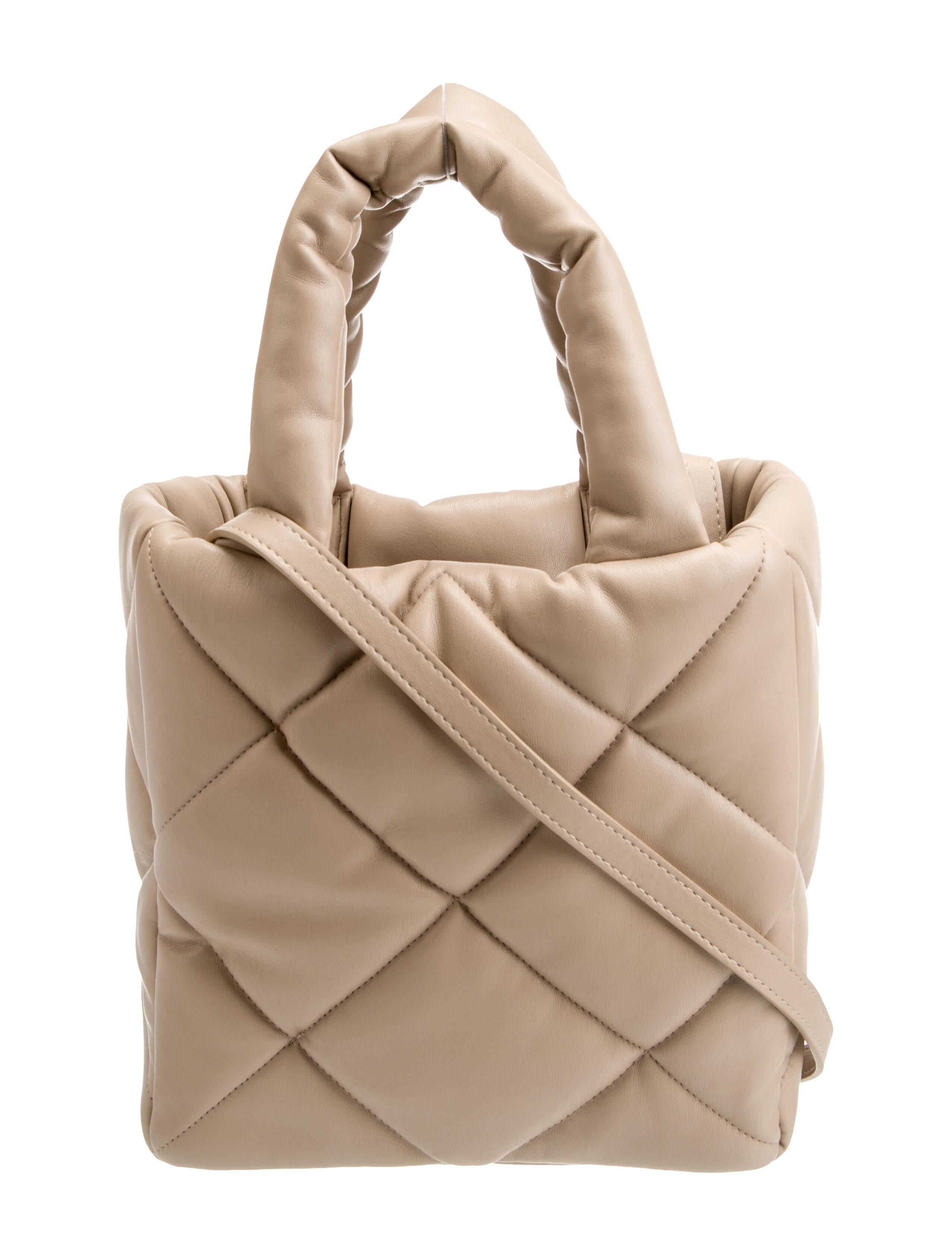 STAND STUDIO Leather Top Handle Bag