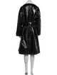 STAND STUDIO Colorblock Pattern Trench Coat