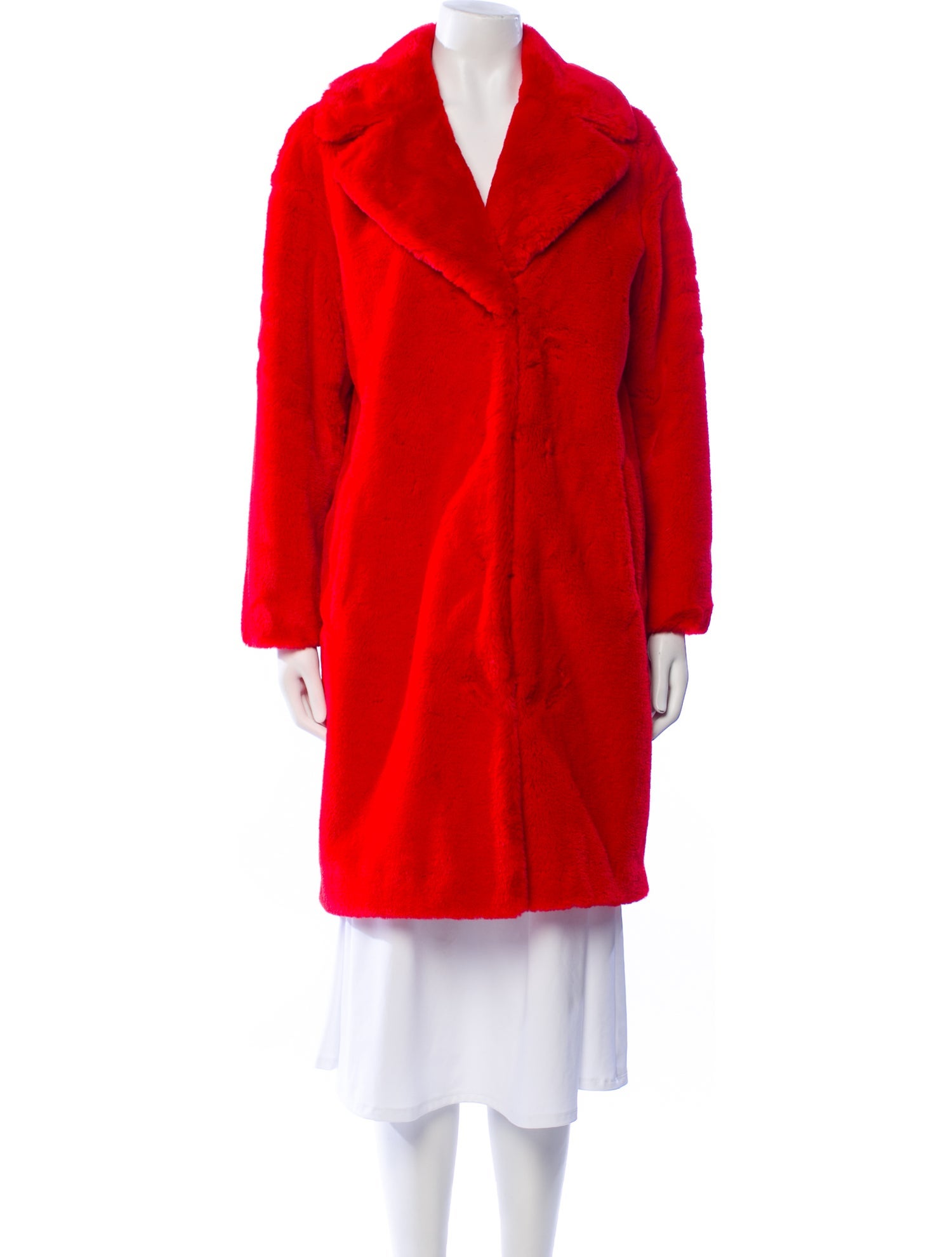 STAND STUDIO Faux Fur Faux Fur Coat