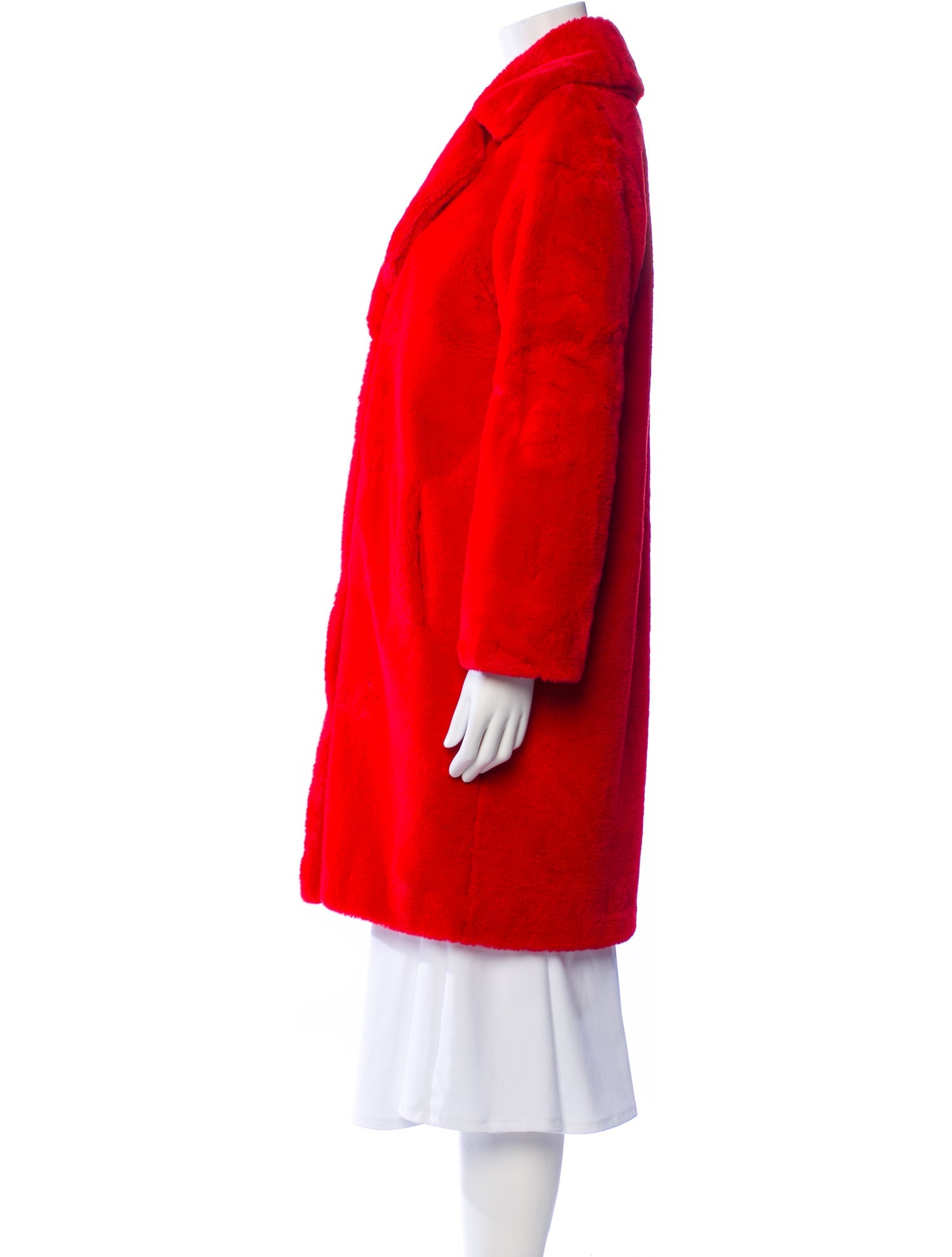 STAND STUDIO Faux Fur Faux Fur Coat