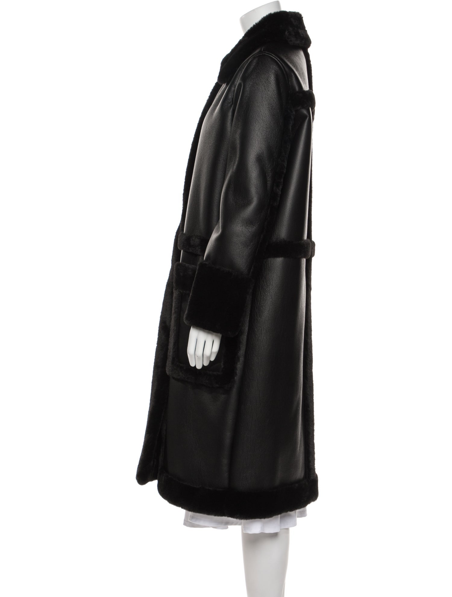 STAND STUDIO Faux Fur Coat