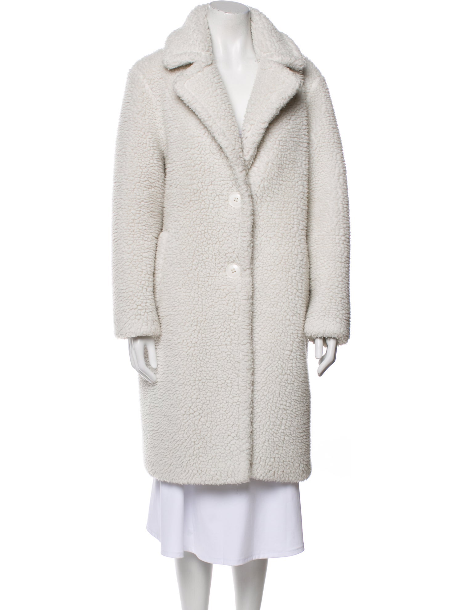 STAND STUDIO Faux Fur Coat