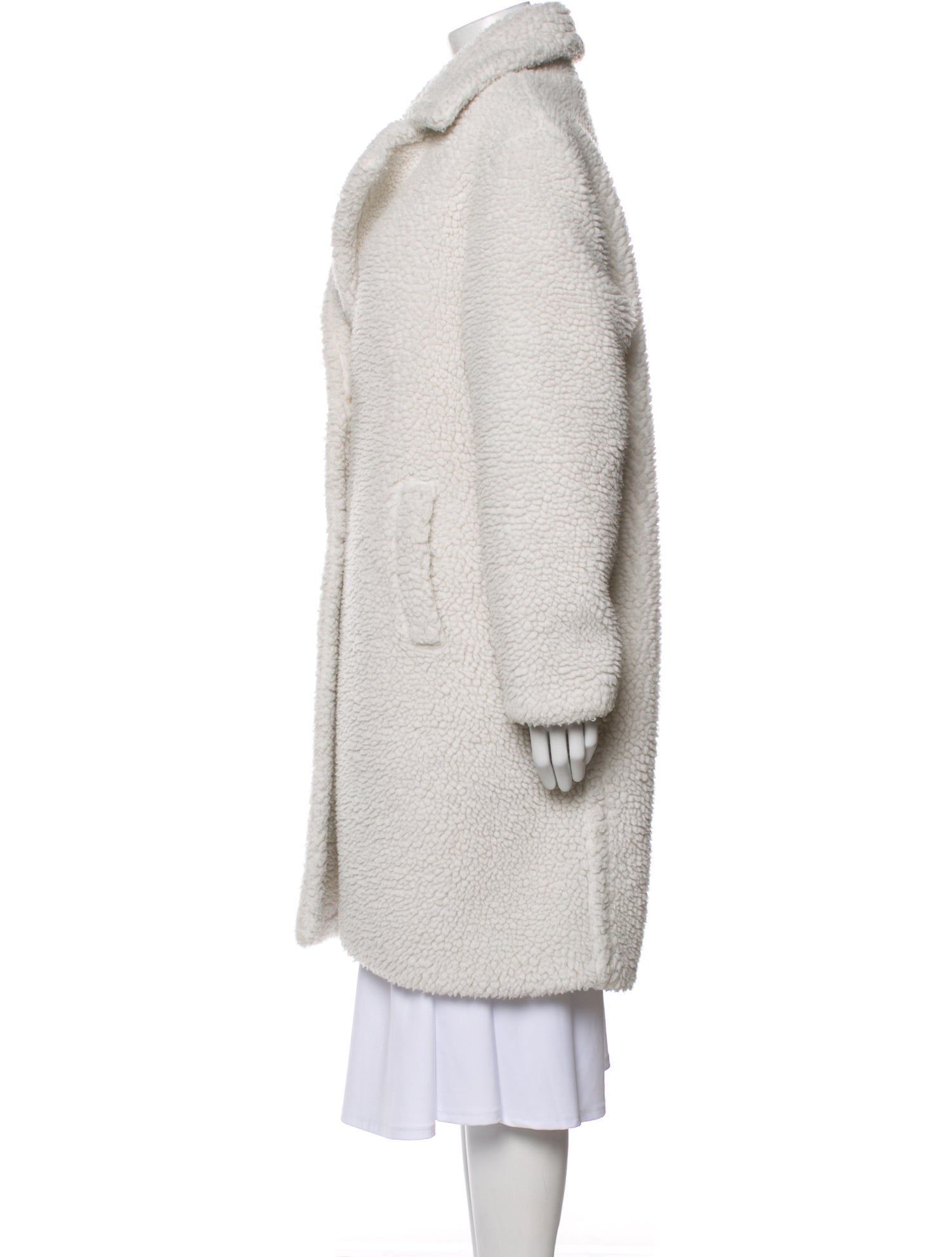 STAND STUDIO Faux Fur Coat