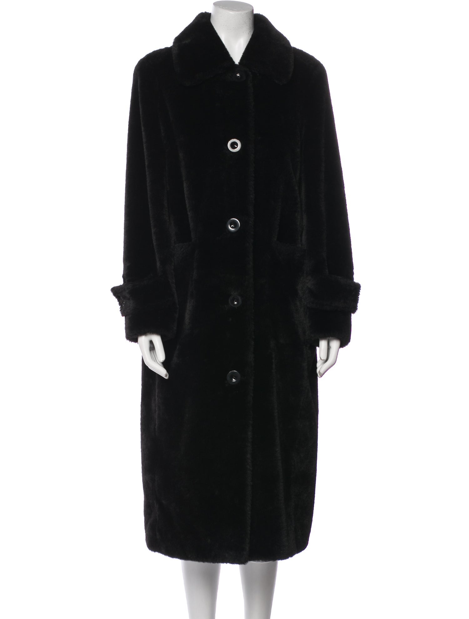 STAND STUDIO Faux Fur Coat