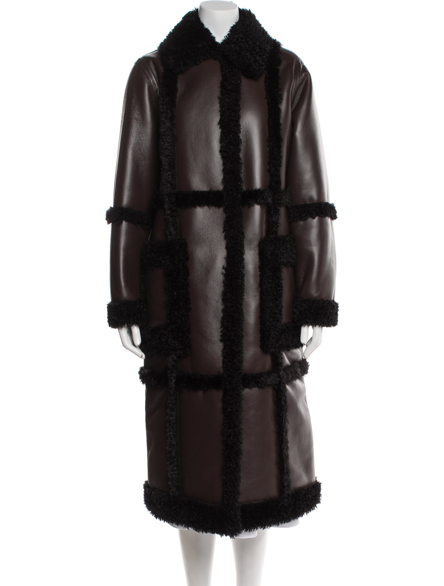 STAND STUDIO Faux Fur Coat