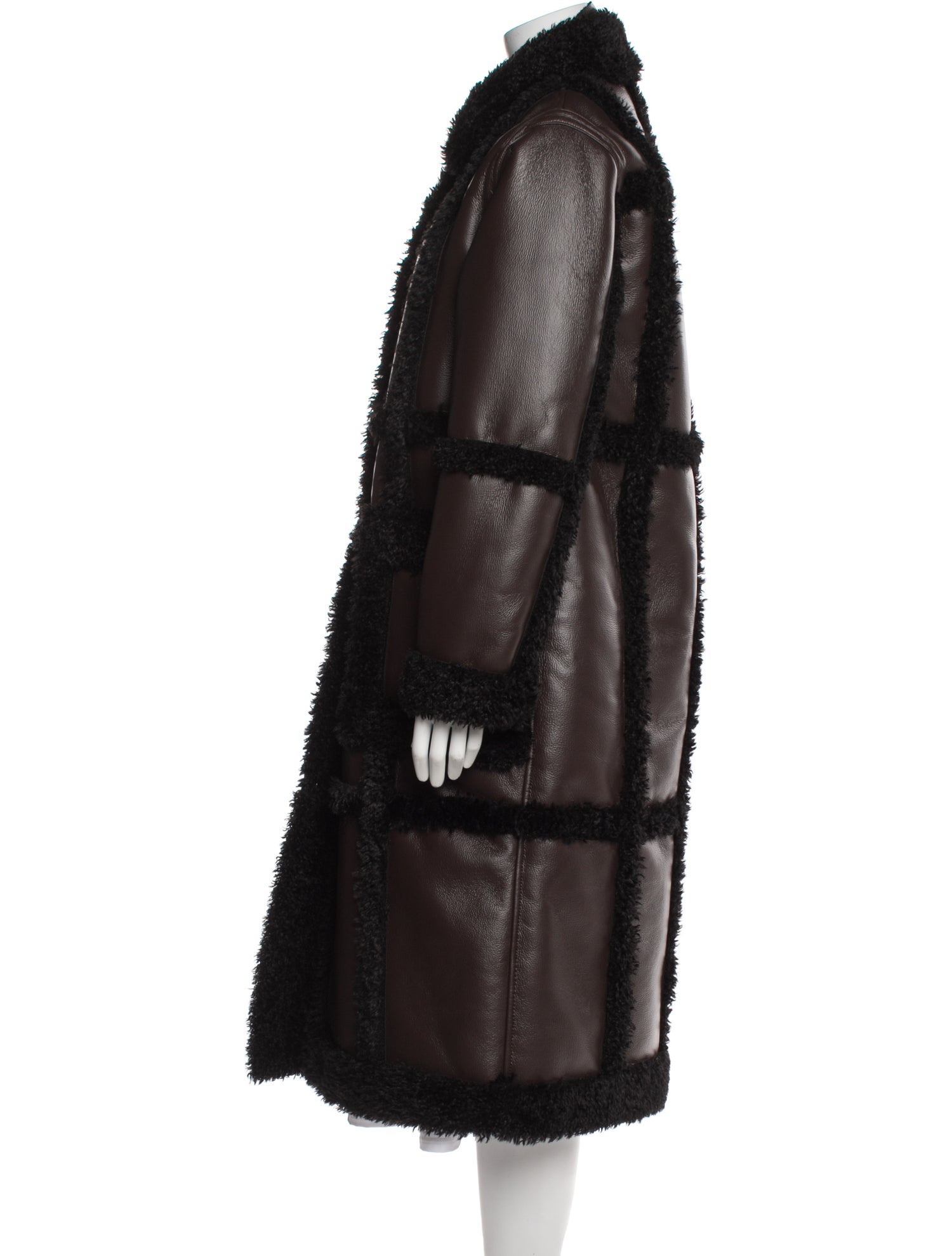 STAND STUDIO Faux Fur Coat