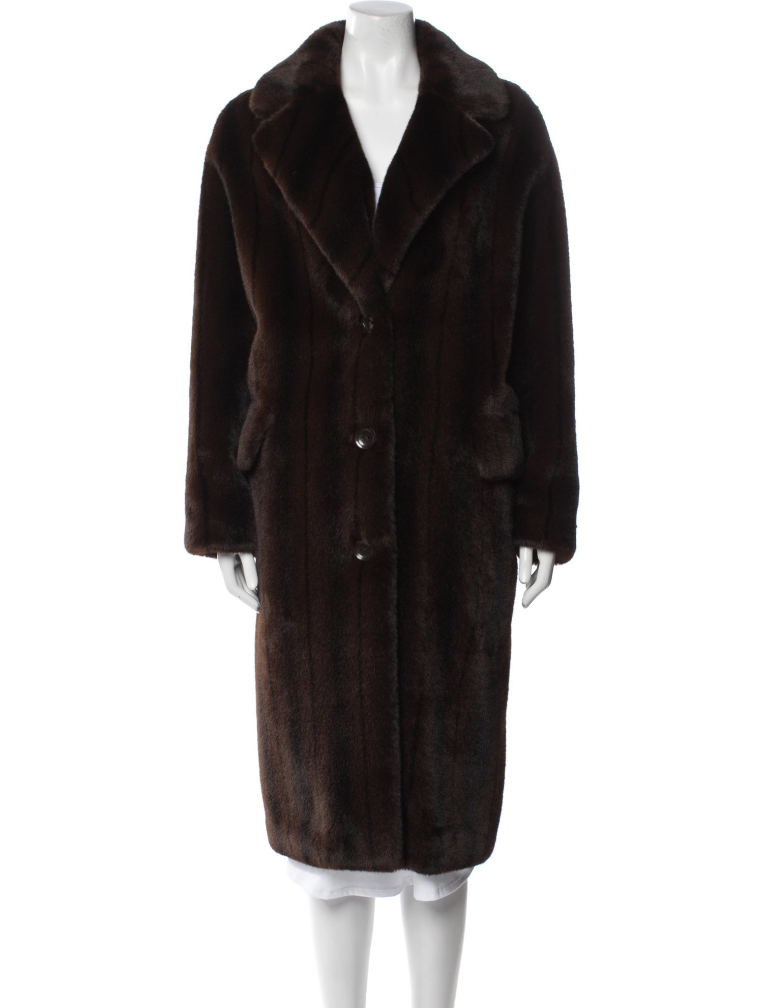 STAND STUDIO Faux Fur Faux Fur Coat