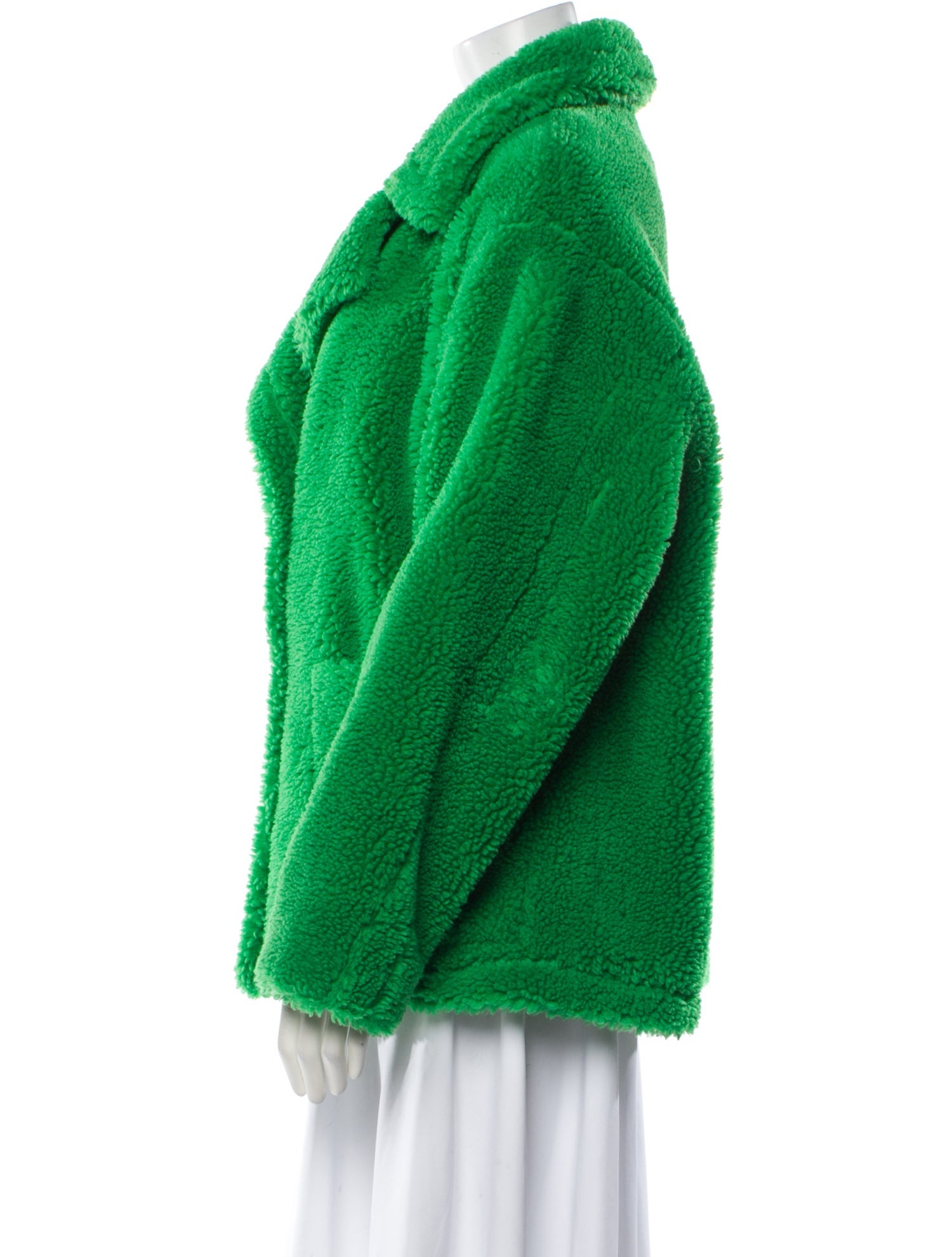 STAND STUDIO Faux Shearling Faux Fur Coat