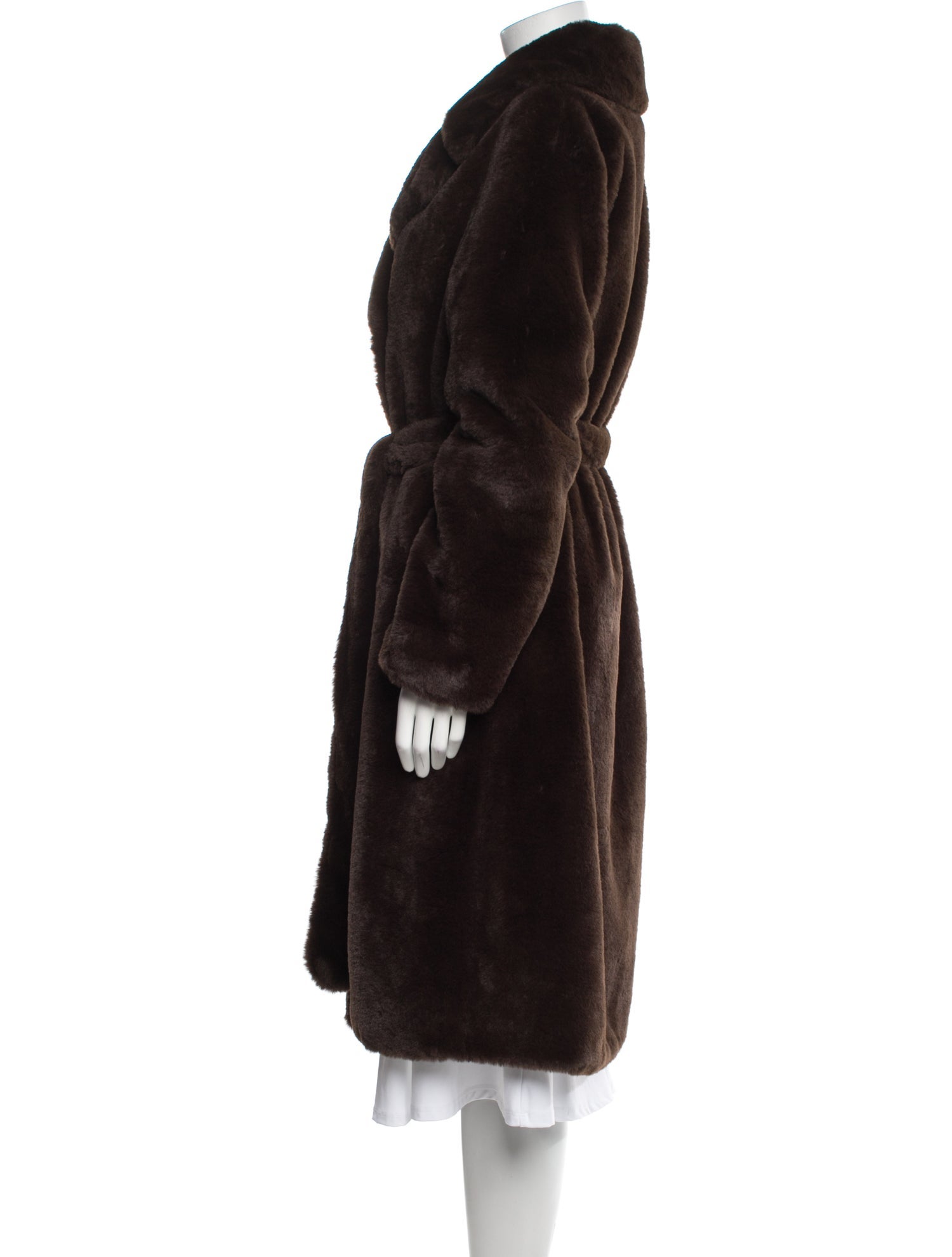 STAND STUDIO Faux Fur Faux Fur Coat