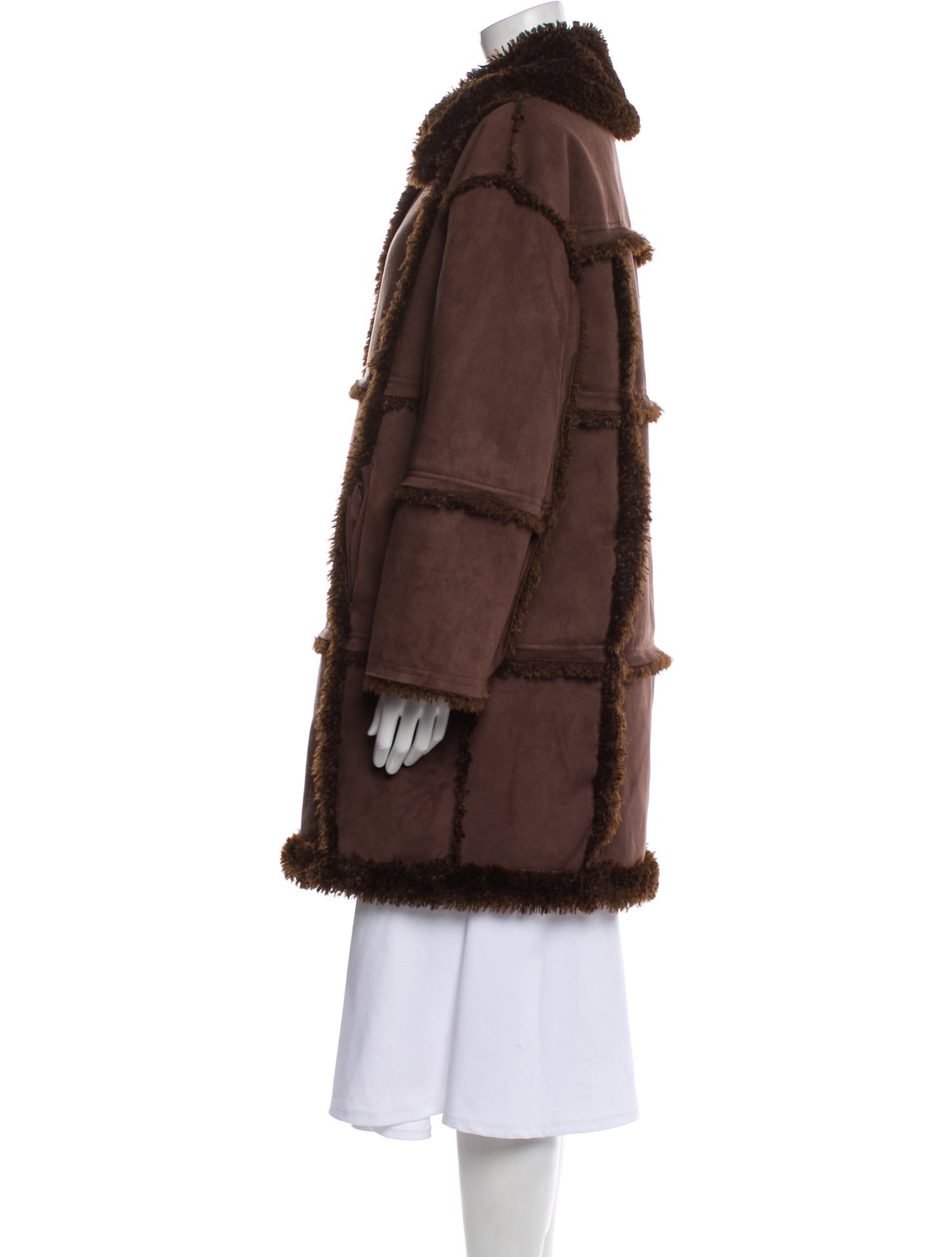 STAND STUDIO Faux Fur Coat