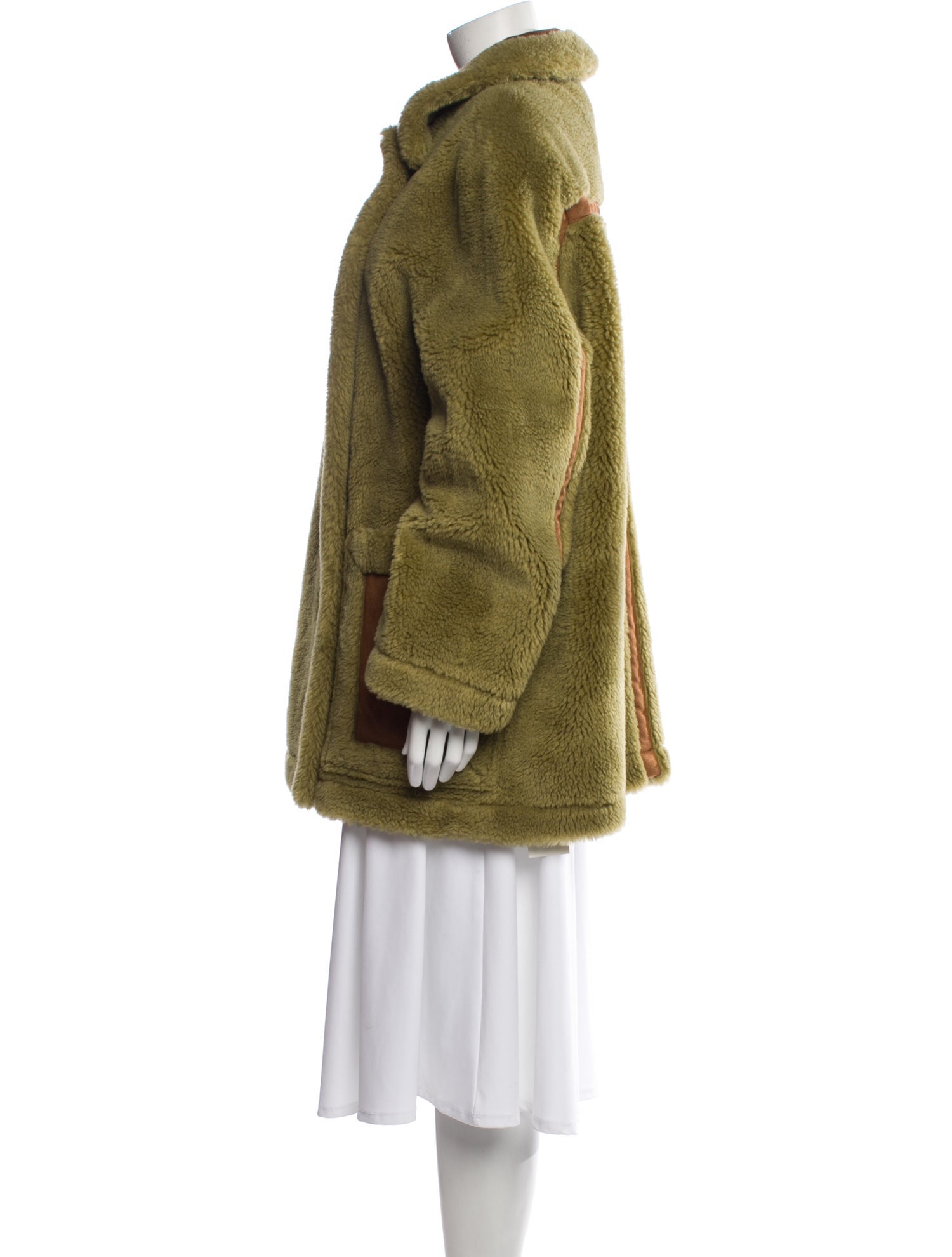 STAND STUDIO Faux Fur Coat w/ Tags