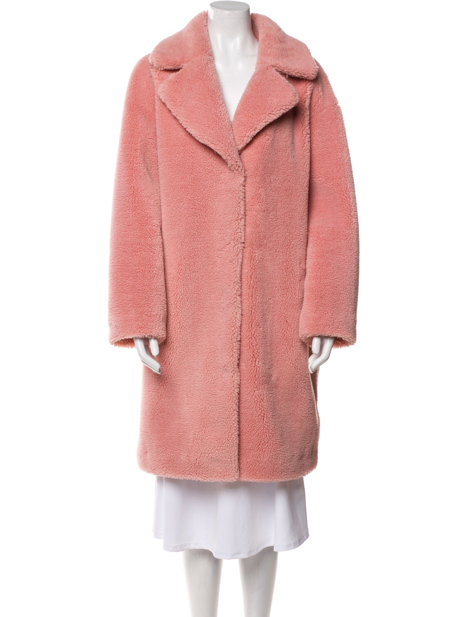 STAND STUDIO Faux Fur Coat