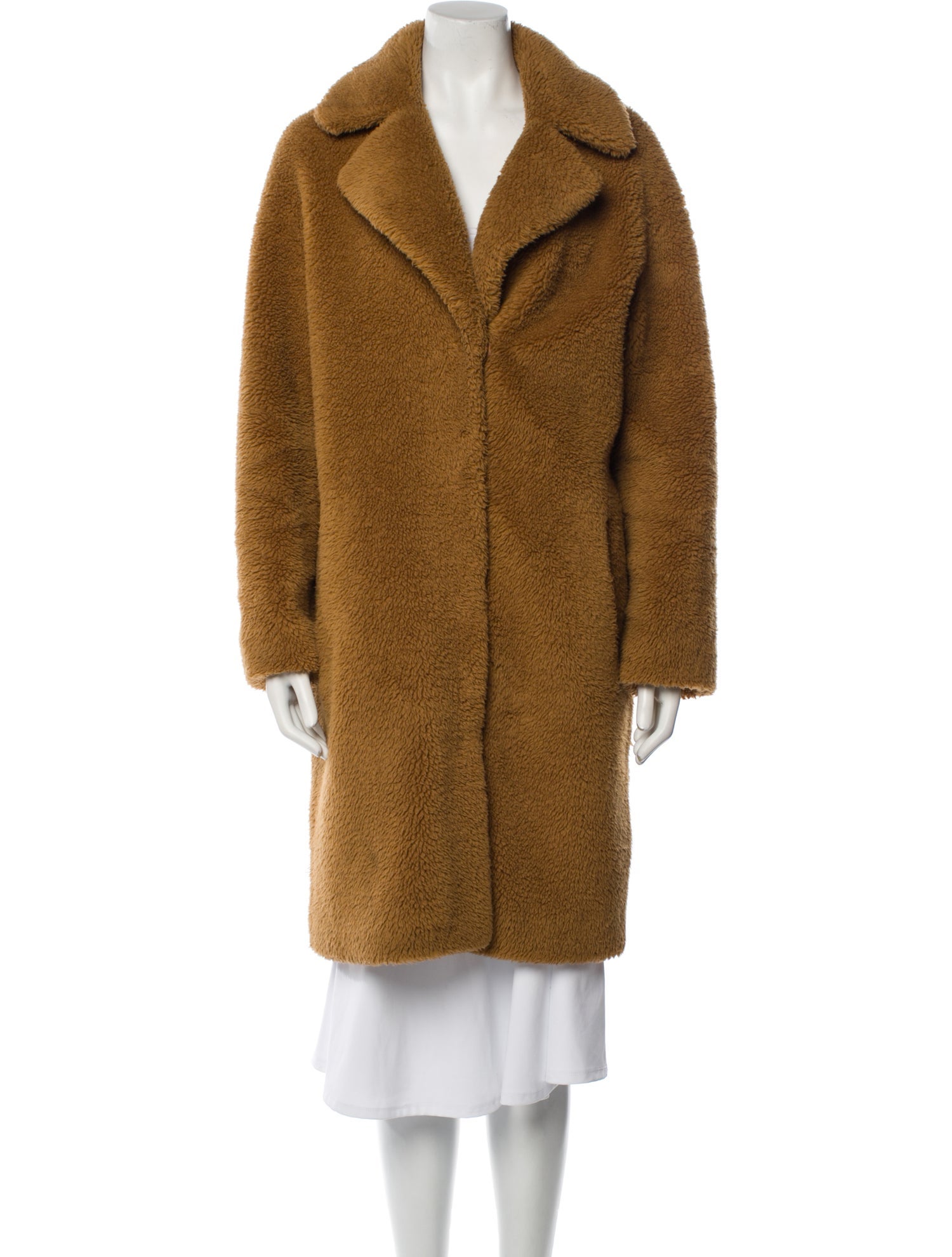 STAND STUDIO Faux Fur Coat