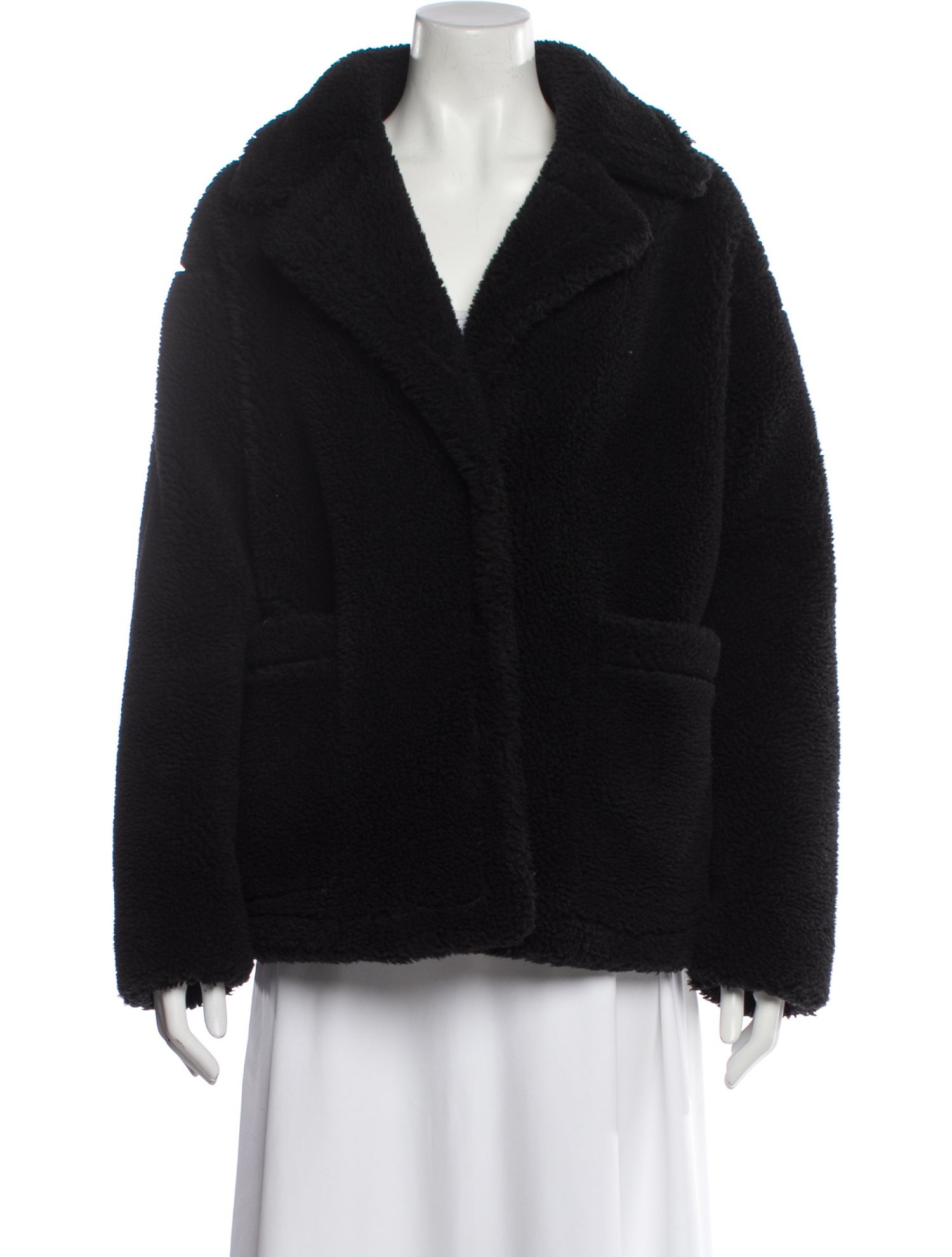 STAND STUDIO Faux Fur Fur Jacket