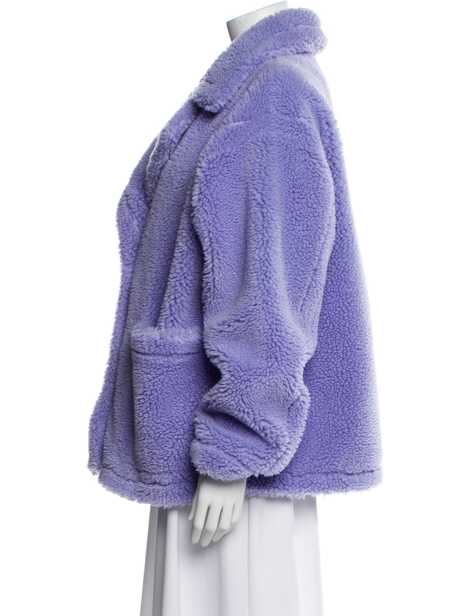 STAND STUDIO Faux Fur Coat