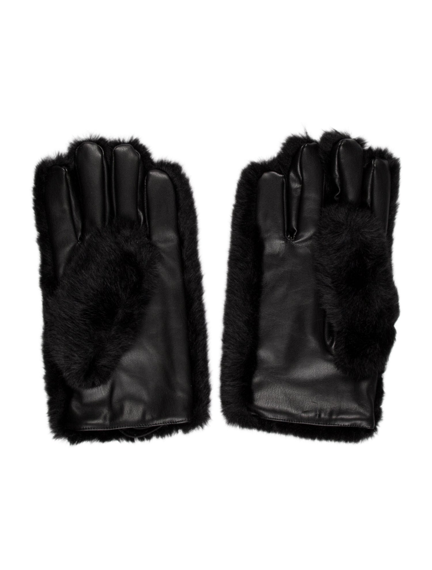 STAND STUDIO Fur Winter Gloves w/Tags