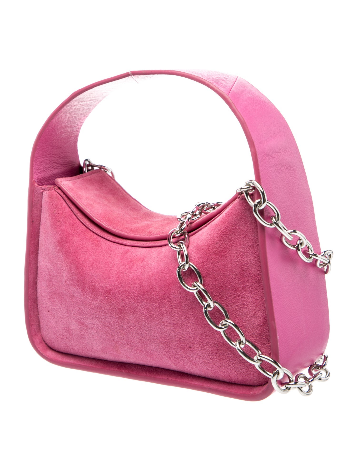 STAND STUDIO Suede Top Handle Bag