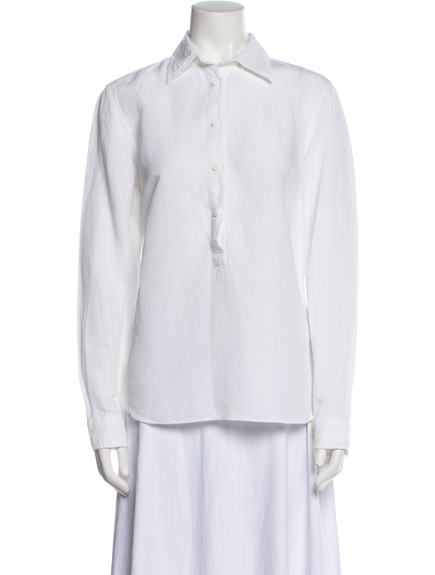 Westerlind Long Sleeve Button-Up Top