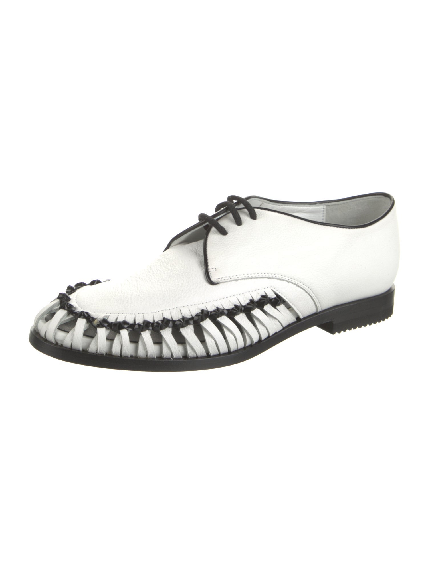 Stephen Venezia Leather Oxfords