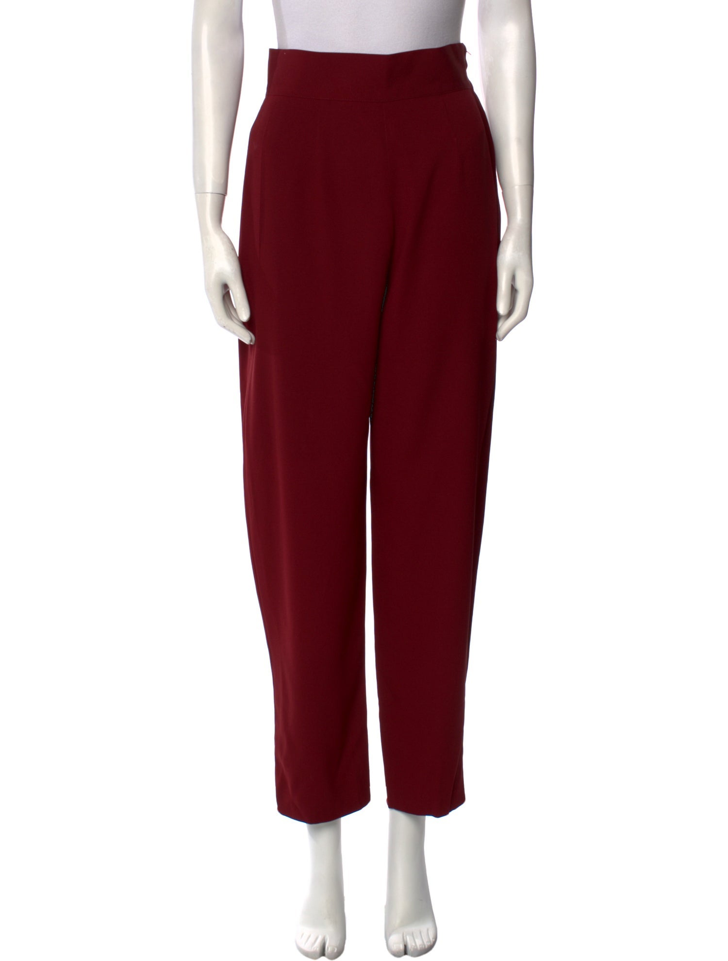 State Of Claude Montana Wool Straight Leg Pants