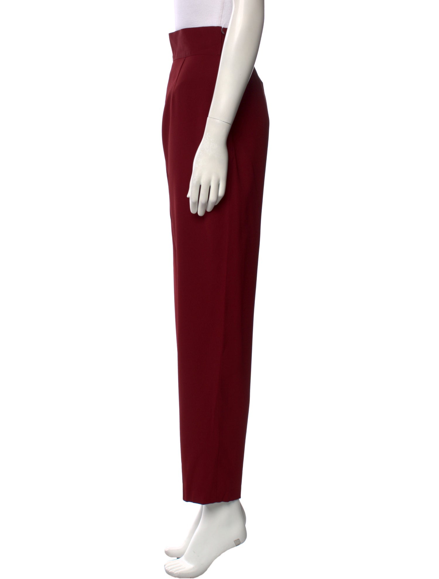 State Of Claude Montana Wool Straight Leg Pants