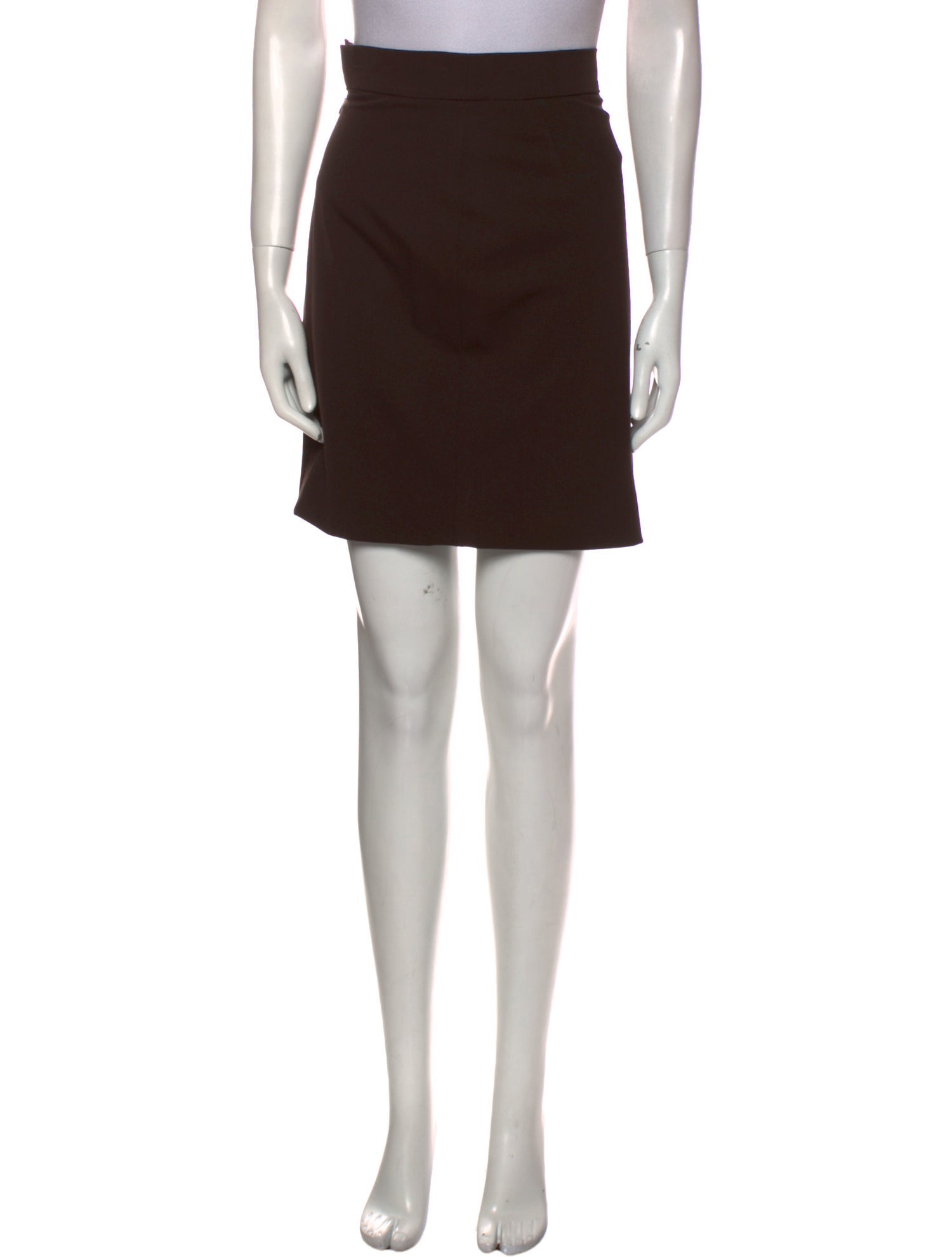 State Of Claude Montana Wool Mini Skirt