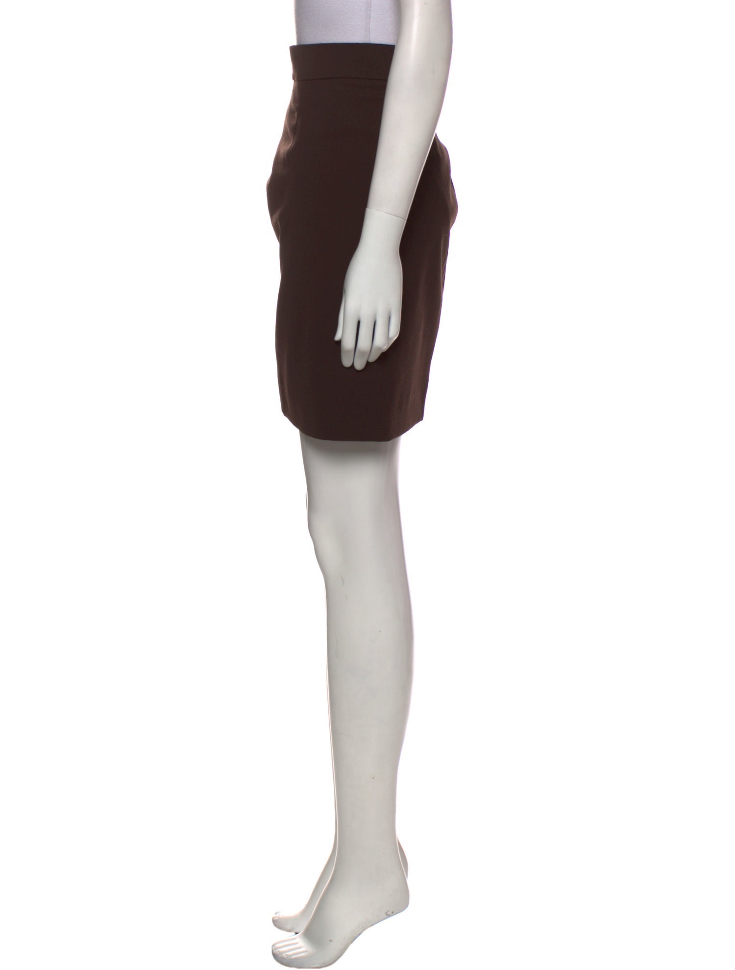 State Of Claude Montana Wool Mini Skirt