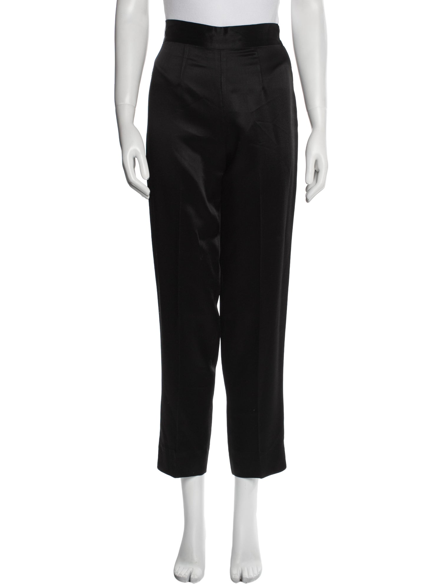 State Of Claude Montana Virgin Wool Straight Leg Pants