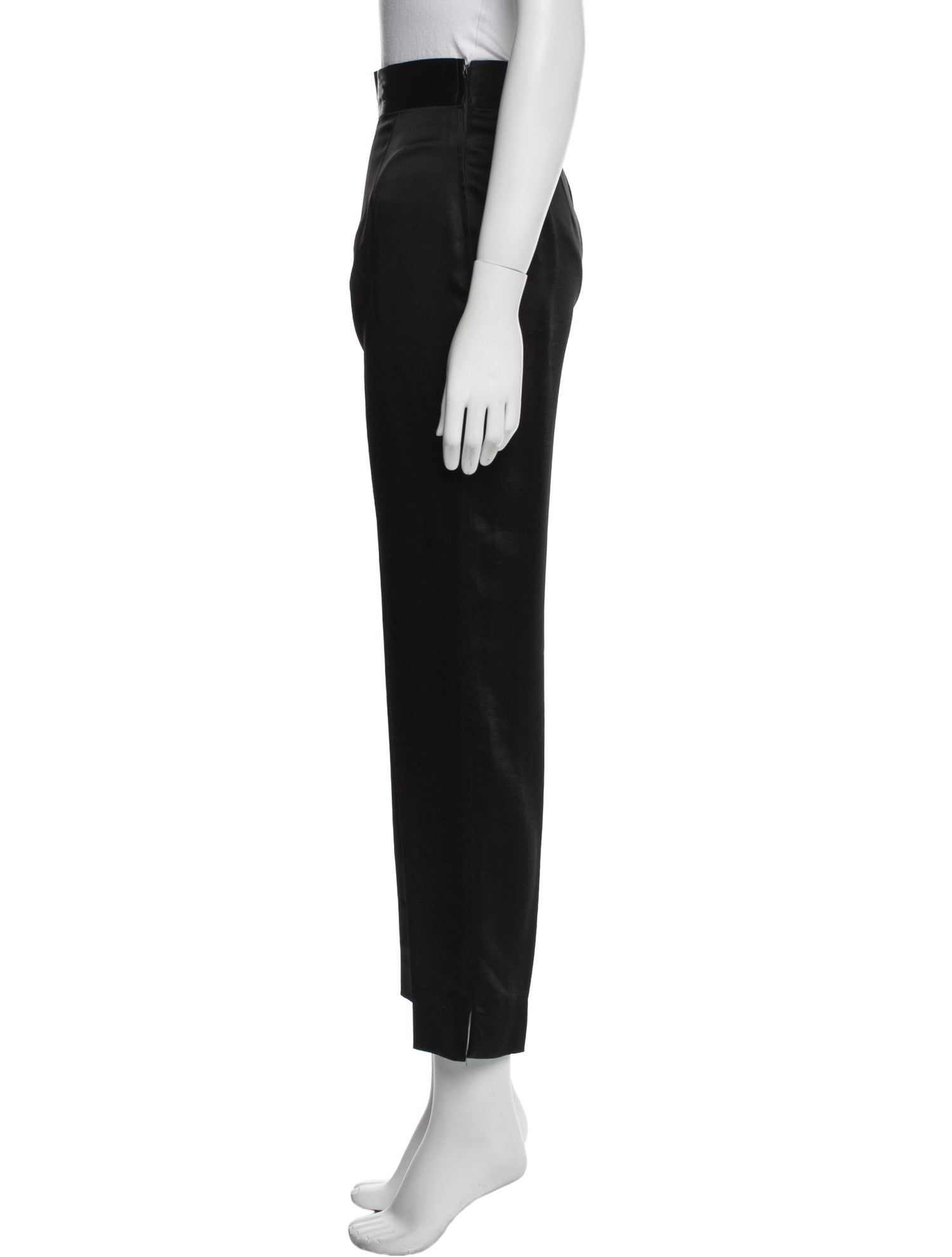 State Of Claude Montana Virgin Wool Straight Leg Pants