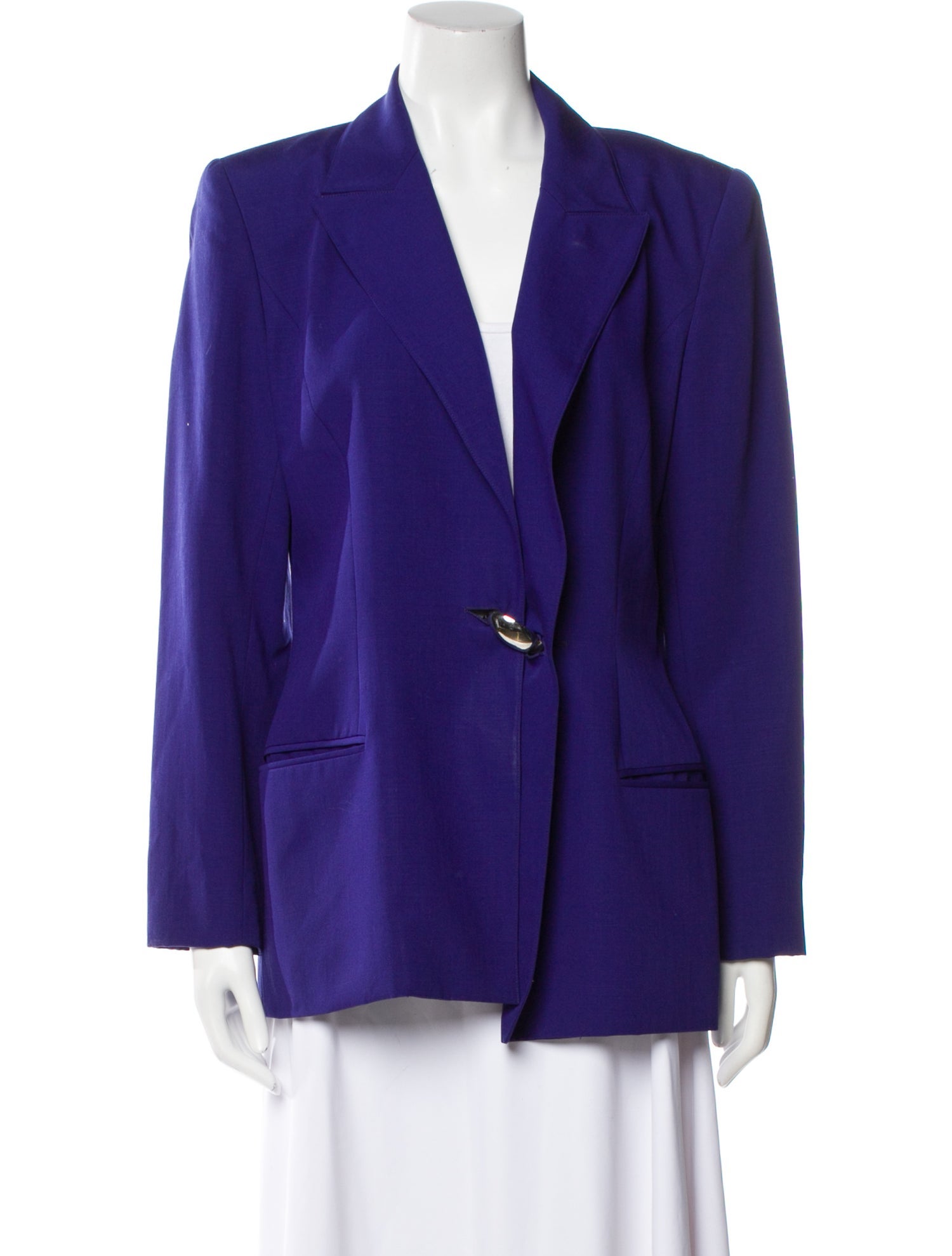 State Of Claude Montana Wool Blazer
