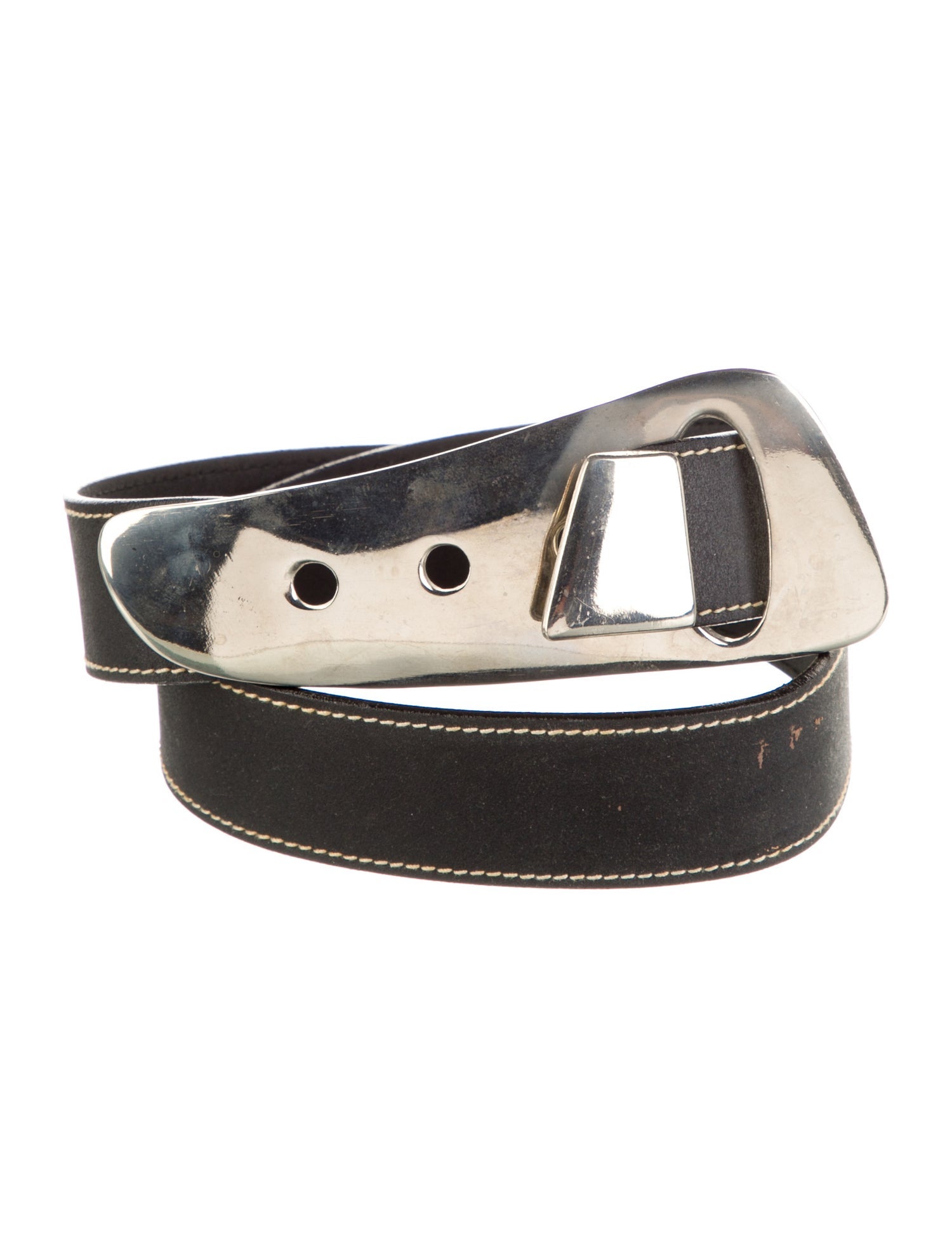 State Of Claude Montana Suede Belt