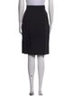 State Of Claude Montana Wool Knee-Length Skirt