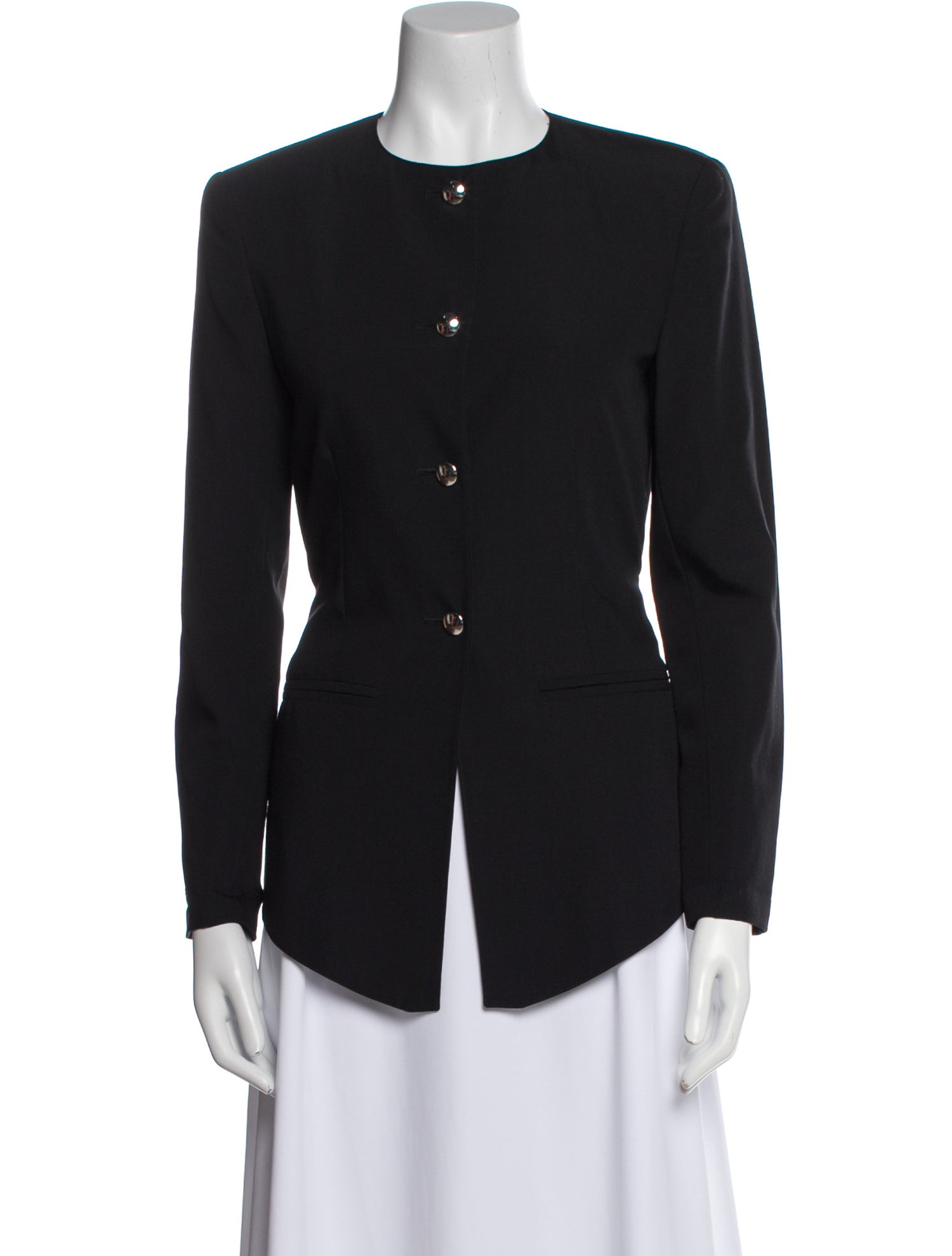 State Of Claude Montana Wool Evening Jacket