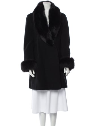 Steve By Searle Wool Fur Coat