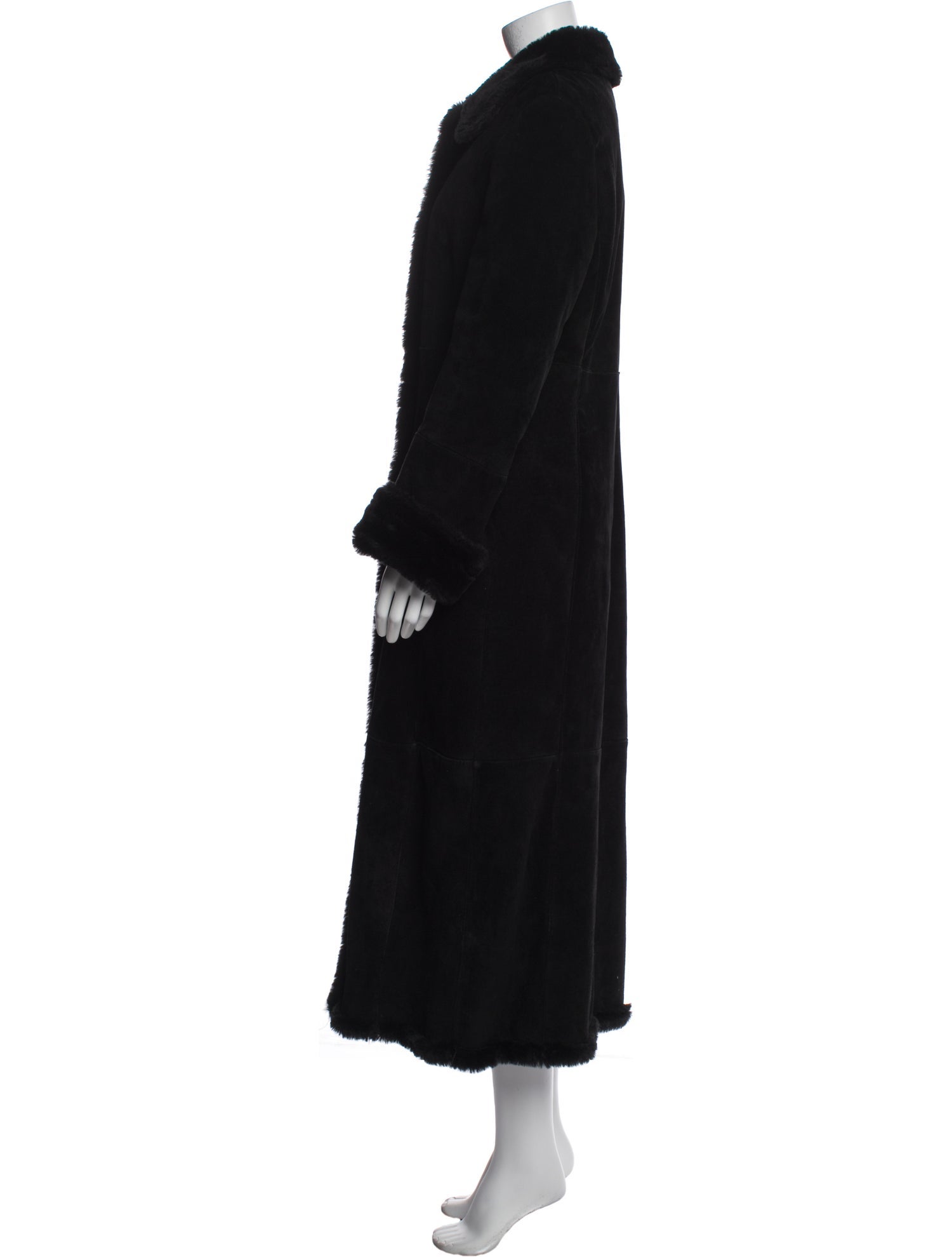 Steve By Searle Suede Faux Fur Coat