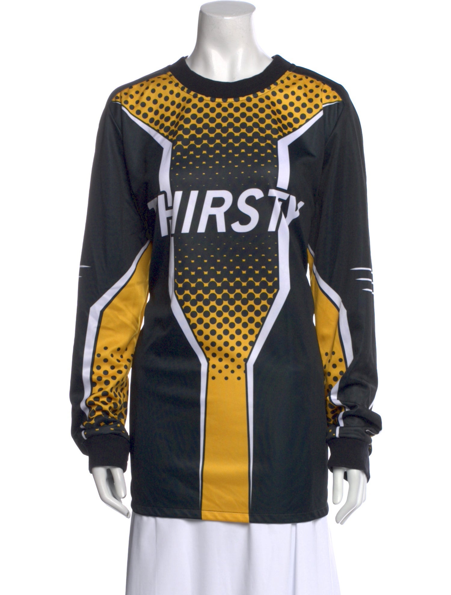 Strateas Carlucci Graphic Print Crew Neck Tunic